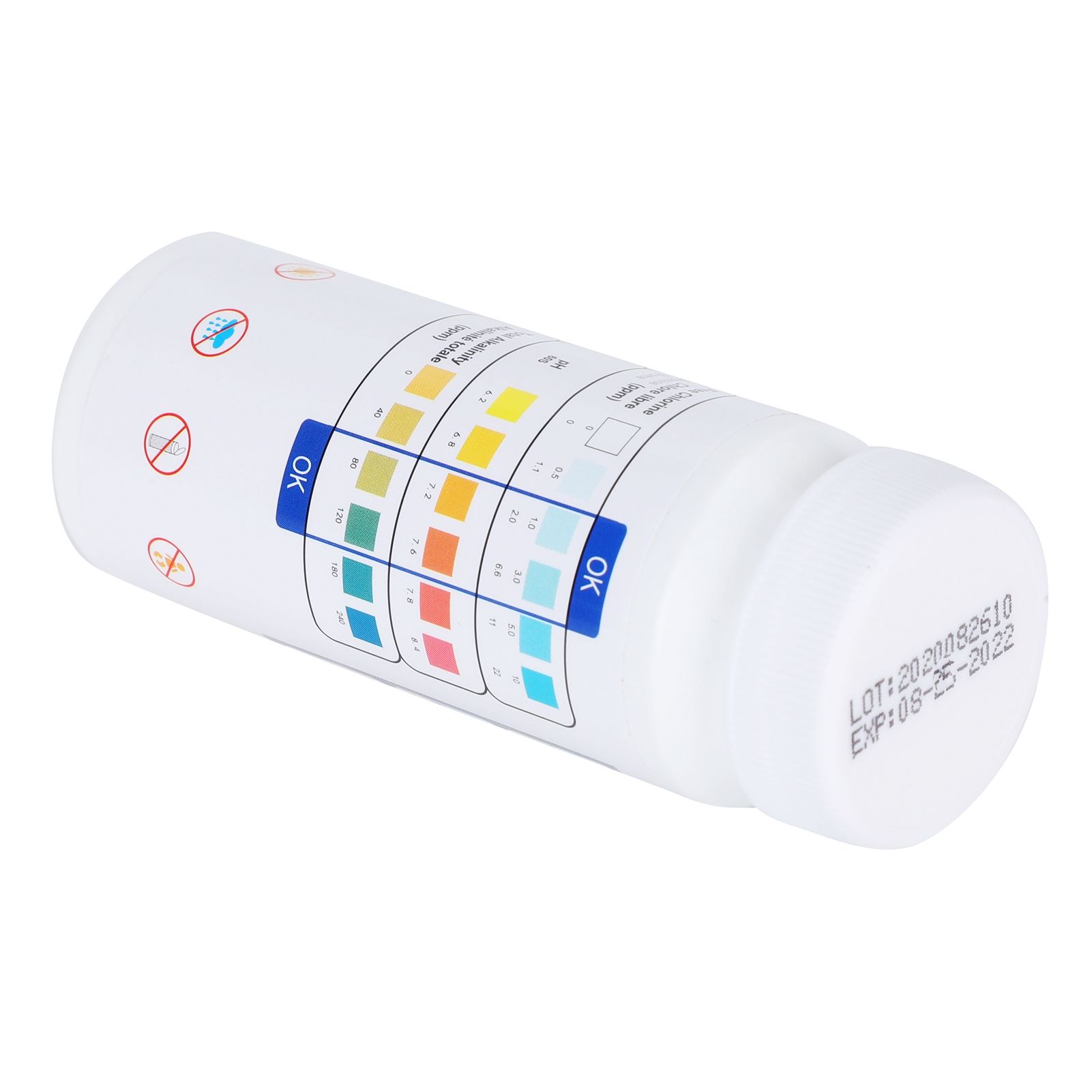 3in1 Water PH Test Paper Swimming Pool SPA Chlorine Test Strips Pool Cleaner view 5