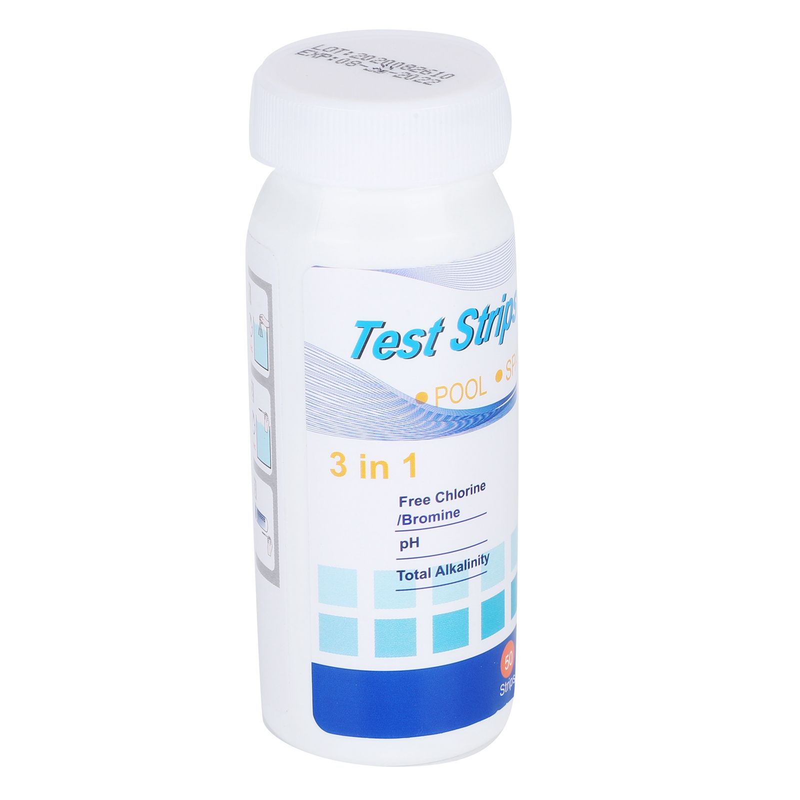 3in1 Water PH Test Paper Swimming Pool SPA Chlorine Test Strips Pool Cleaner view 6