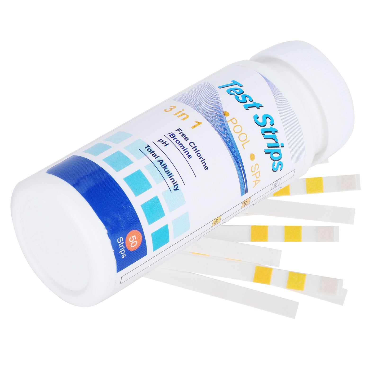 3in1 Water PH Test Paper Swimming Pool SPA Chlorine Test Strips Pool Cleaner view 7