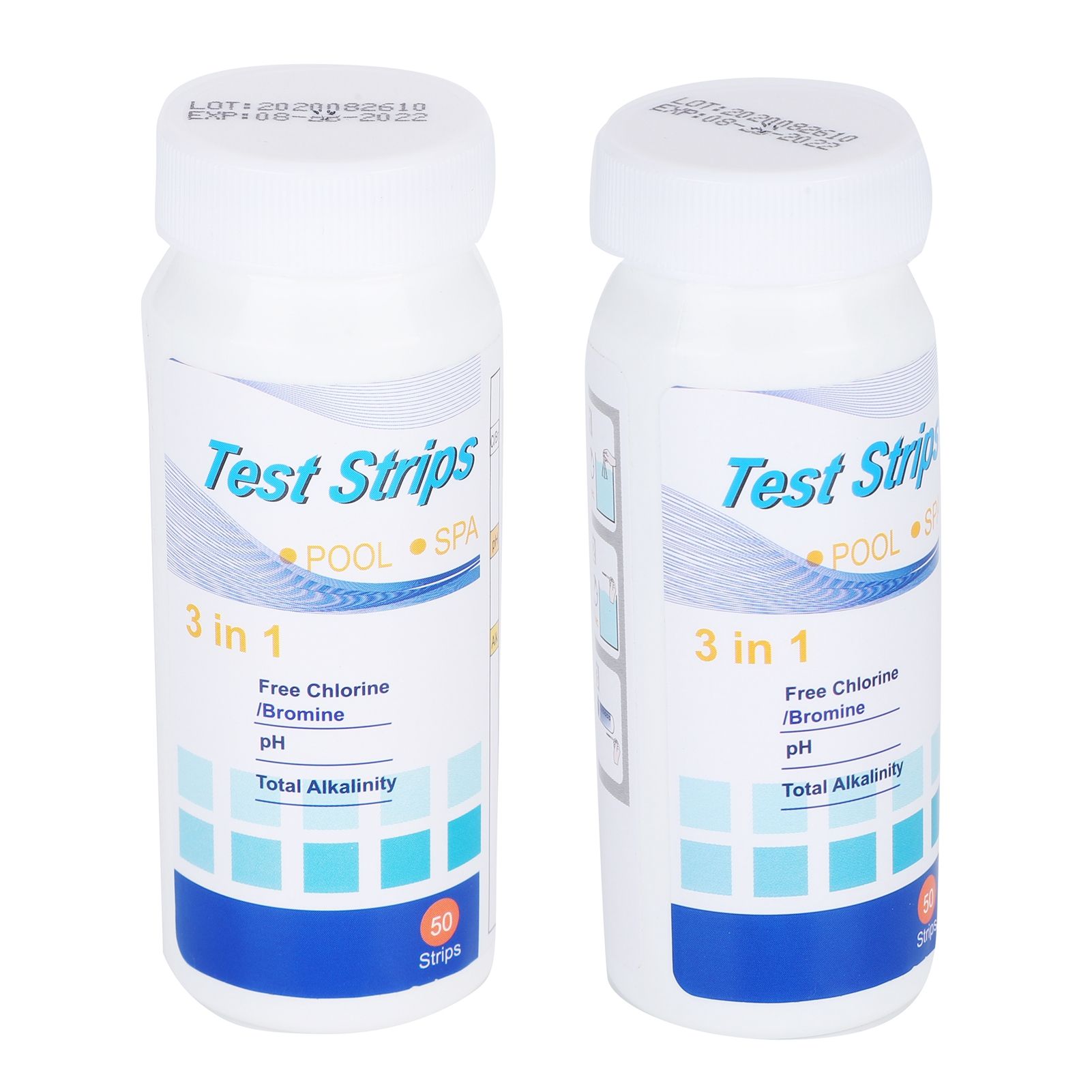 3in1 Water PH Test Paper Swimming Pool SPA Chlorine Test Strips Pool Cleaner view 8