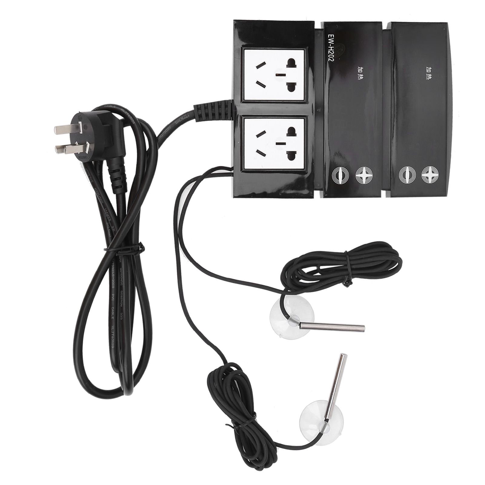 Temperature Controller Electric Thermostat Regulator with Touch Keys Dual view 6