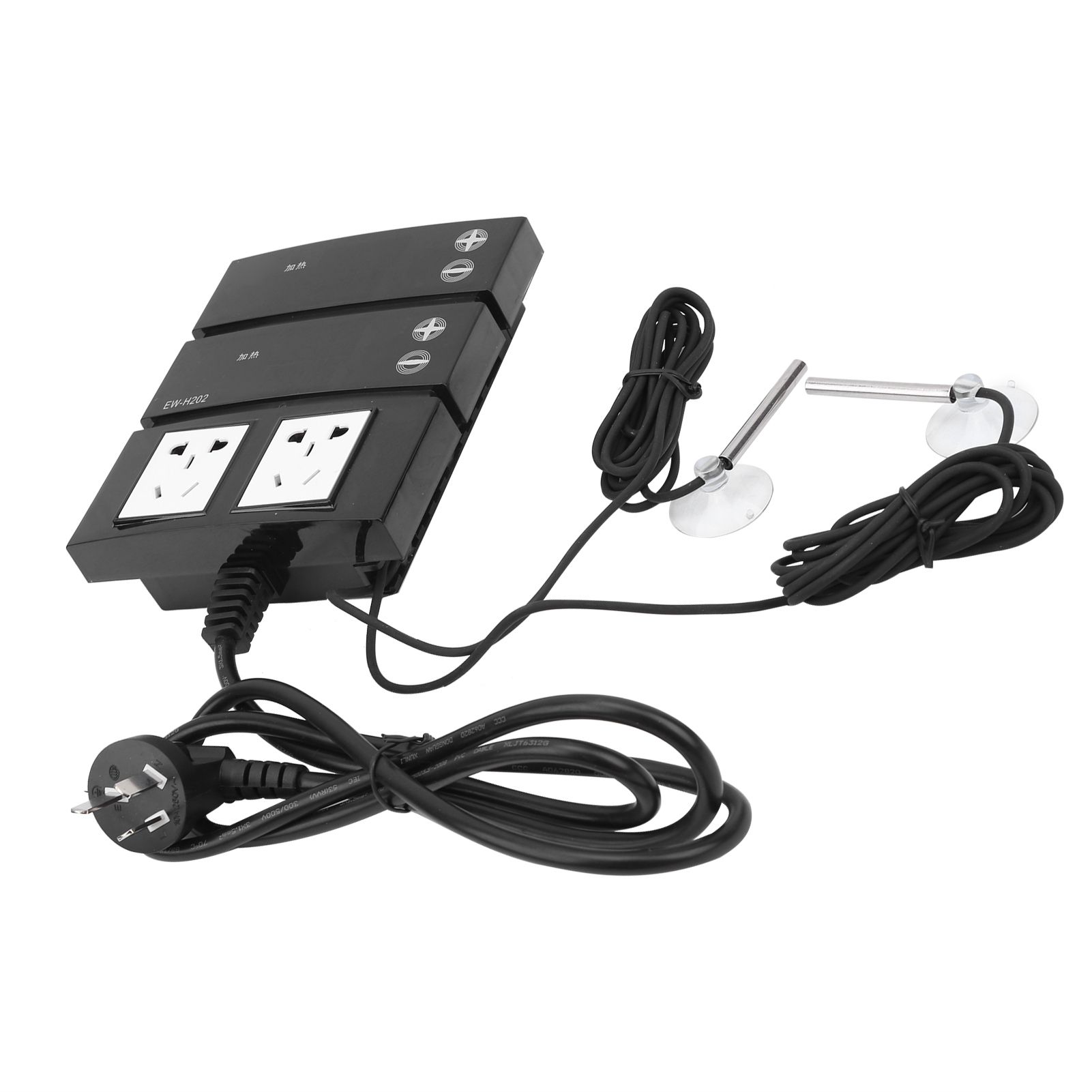 Temperature Controller Electric Thermostat Regulator with Touch Keys Dual view 7