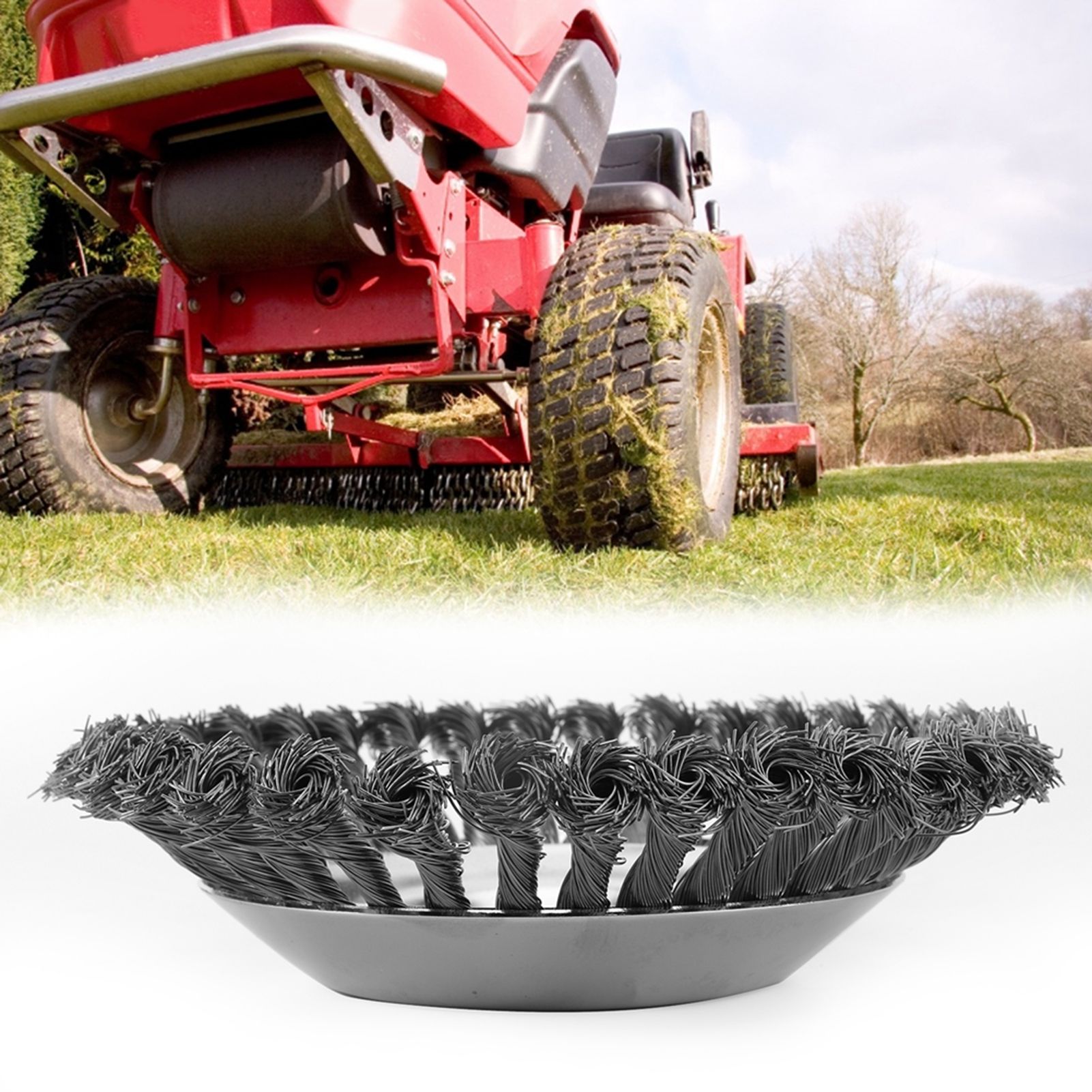 Weeding Wheel 8Inch NonRust Trimmer Weed Cutter Grass Machine Accessories for view 10