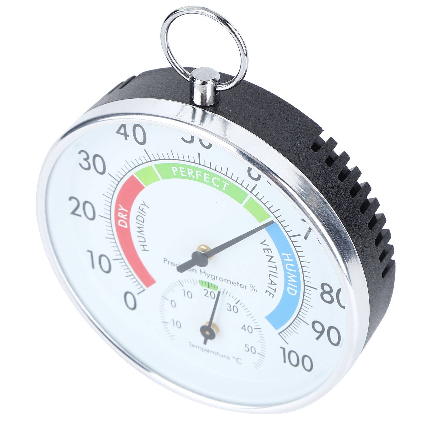 Indoor Thermometer Hygrometer Wall Hanging Temperature Humidity Meter for Home view 3