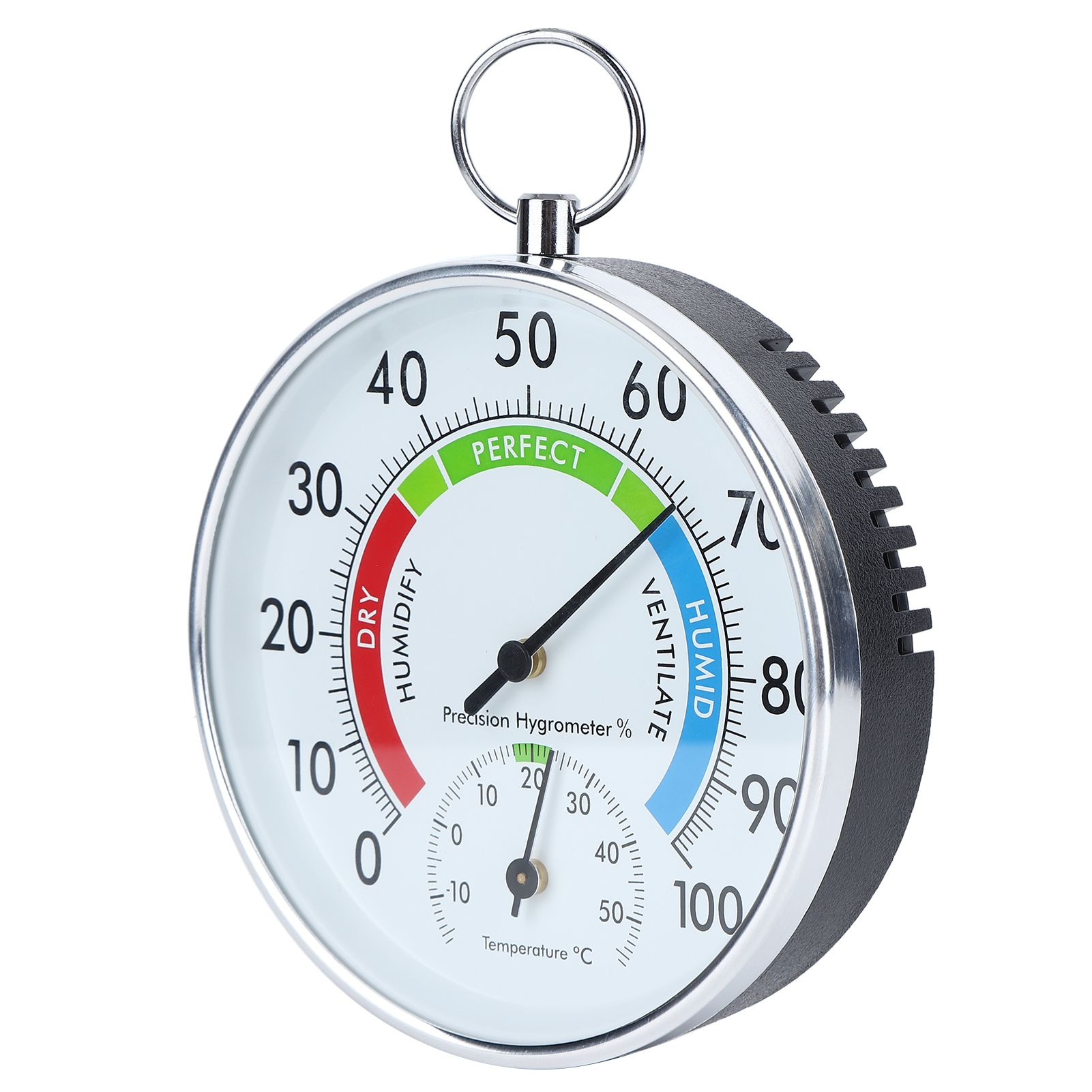 Indoor Thermometer Hygrometer Wall Hanging Temperature Humidity Meter for Home view 4