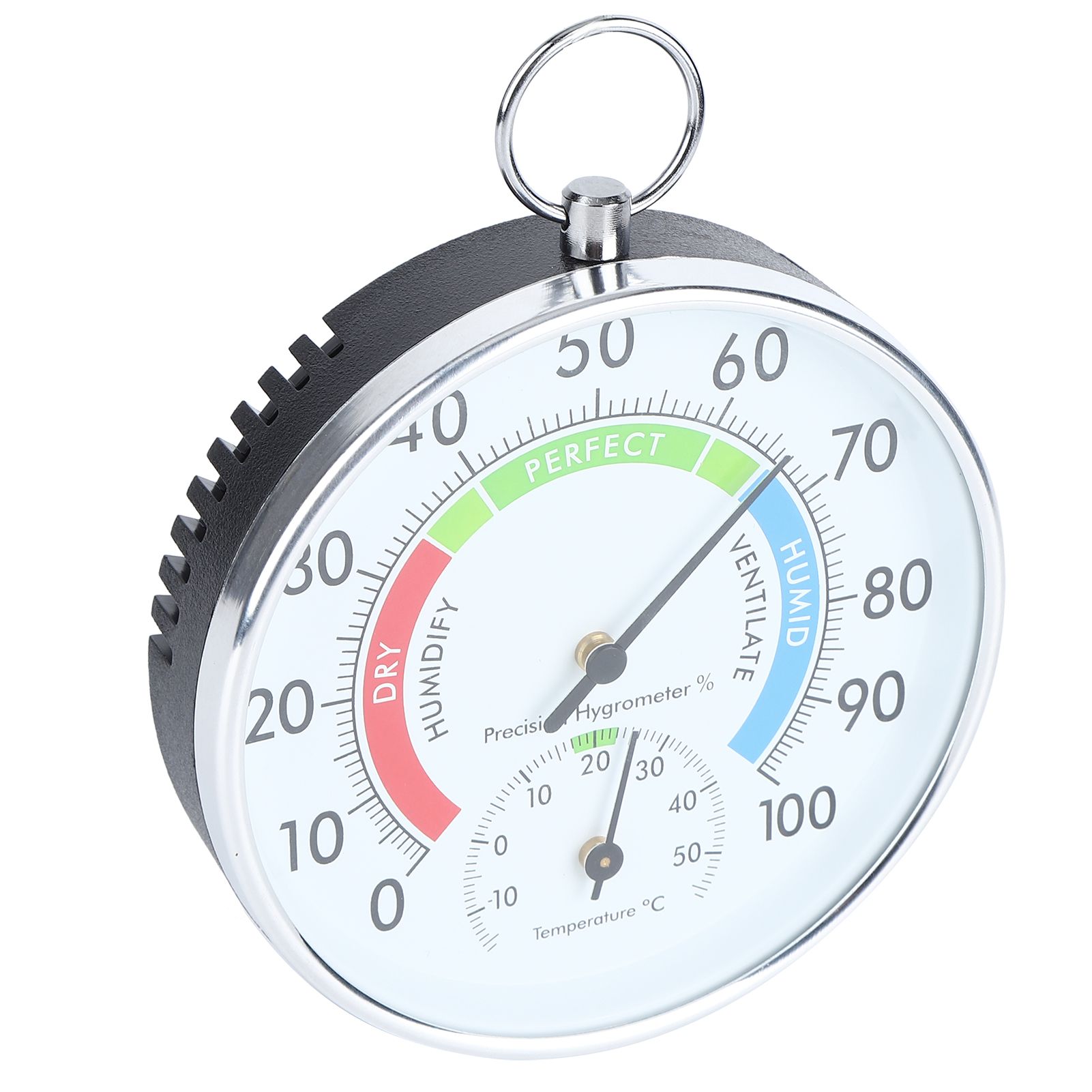 Indoor Thermometer Hygrometer Wall Hanging Temperature Humidity Meter for Home view 5