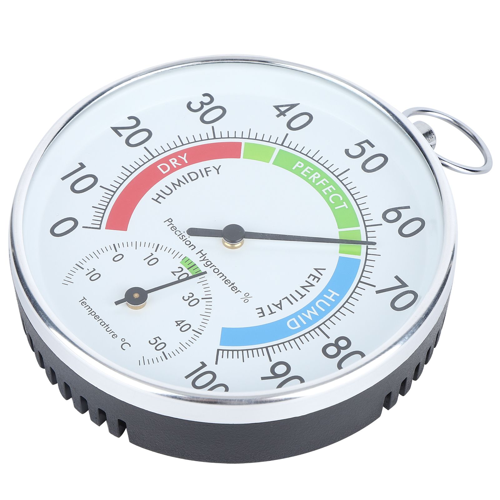 Indoor Thermometer Hygrometer Wall Hanging Temperature Humidity Meter for Home view 6