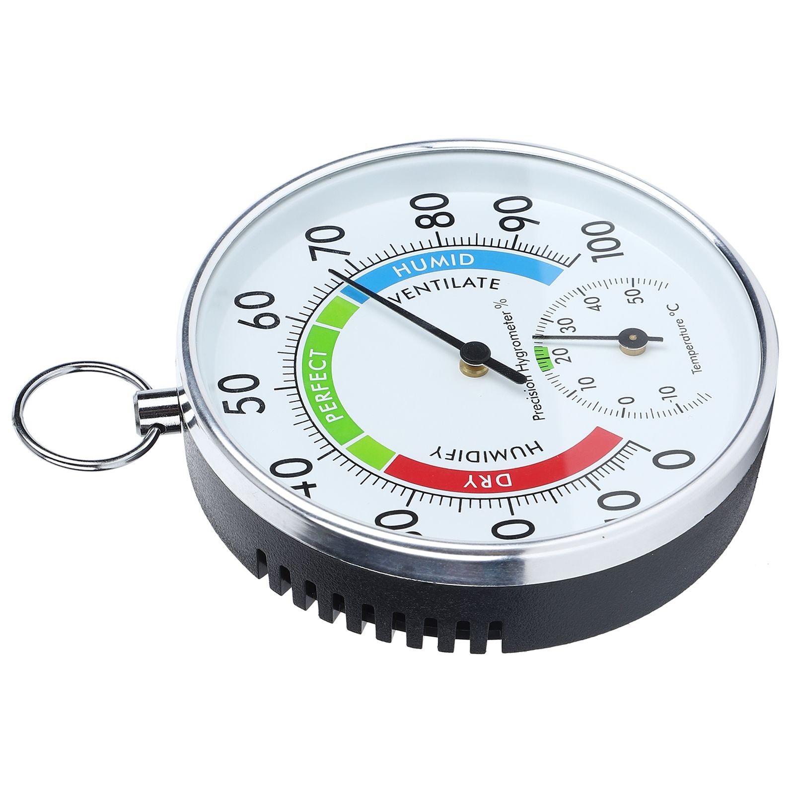Indoor Thermometer Hygrometer Wall Hanging Temperature Humidity Meter for Home view 7