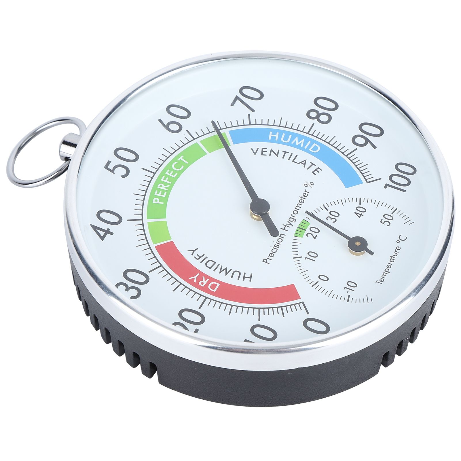 Indoor Thermometer Hygrometer Wall Hanging Temperature Humidity Meter for Home view 8