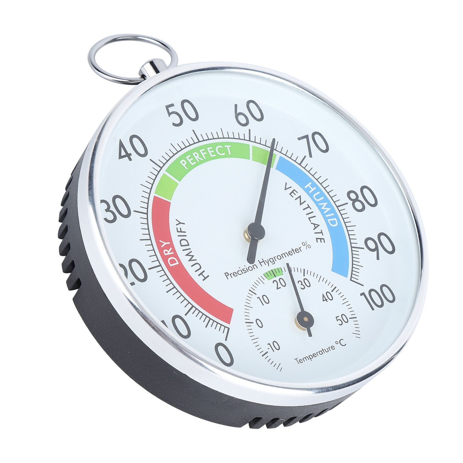 Indoor Thermometer Hygrometer Wall Hanging Temperature Humidity Meter for Home view 9