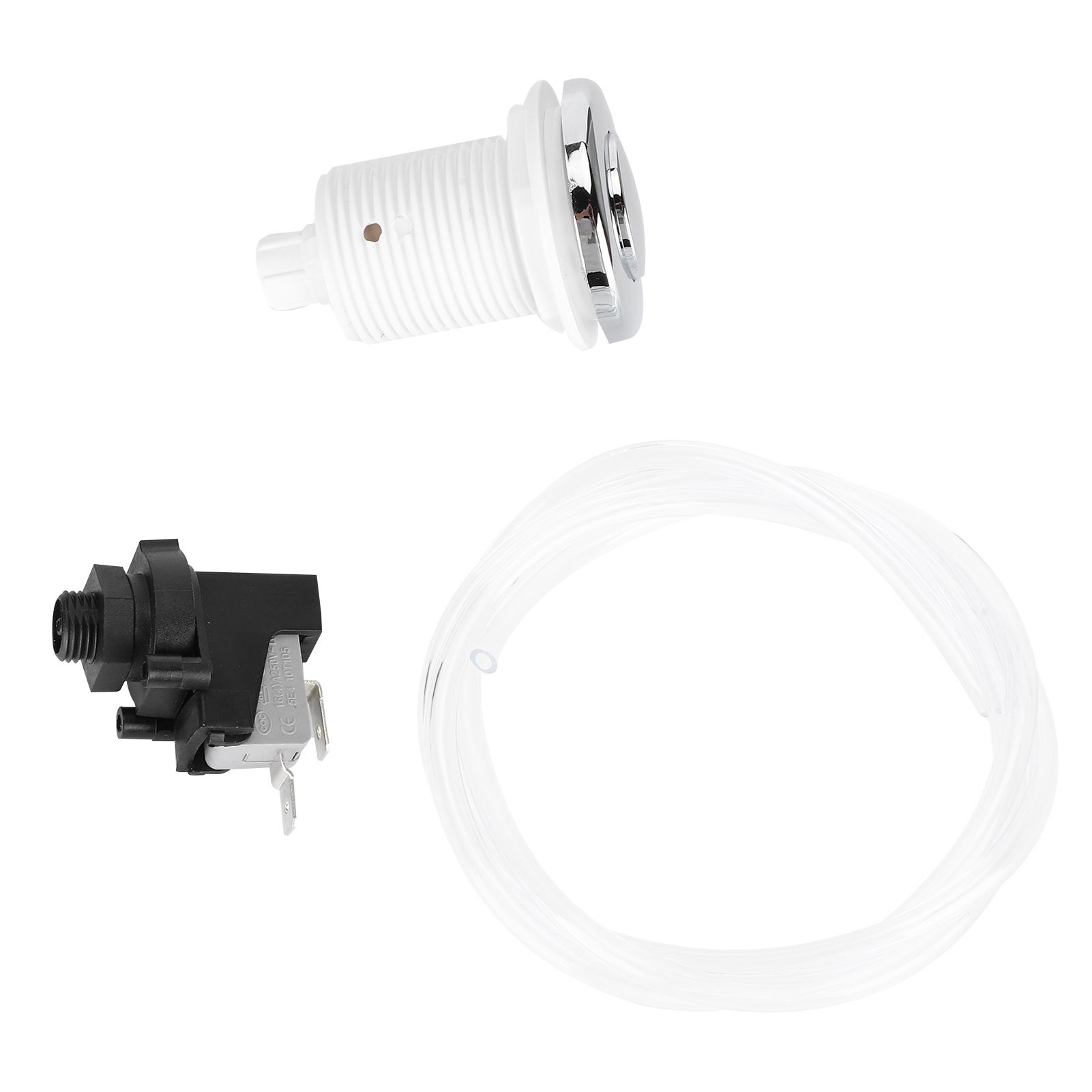 250V Spa Pool On Off Push Air Button Switch Set Pneumatic Switch Bath Tubing view 2