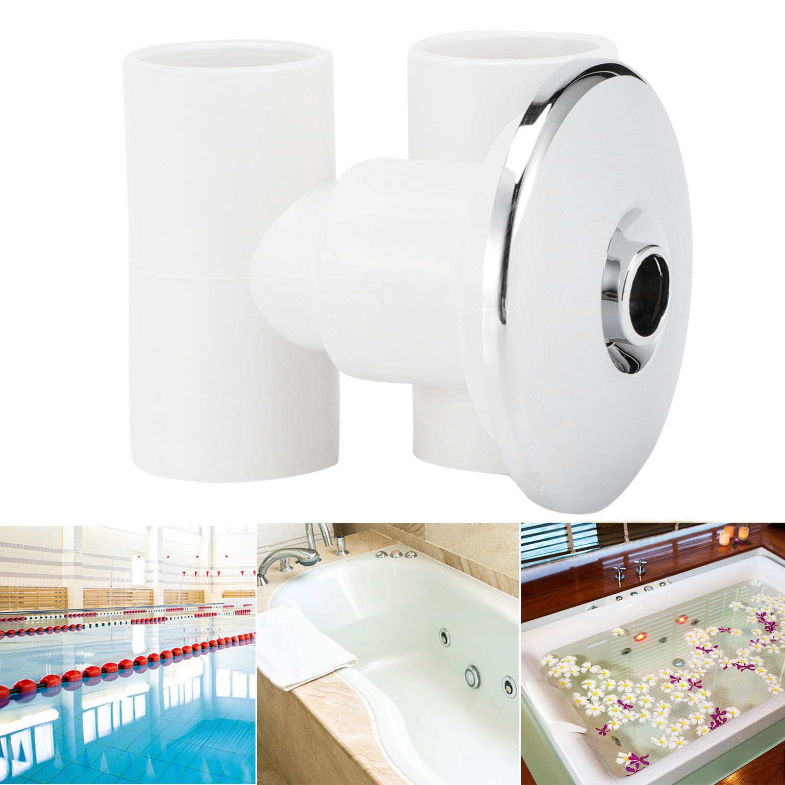 1/2in Massage Jet Nozzle Accessory Plastic Pool Bathtub SPA Hot Tub Equipment view 10