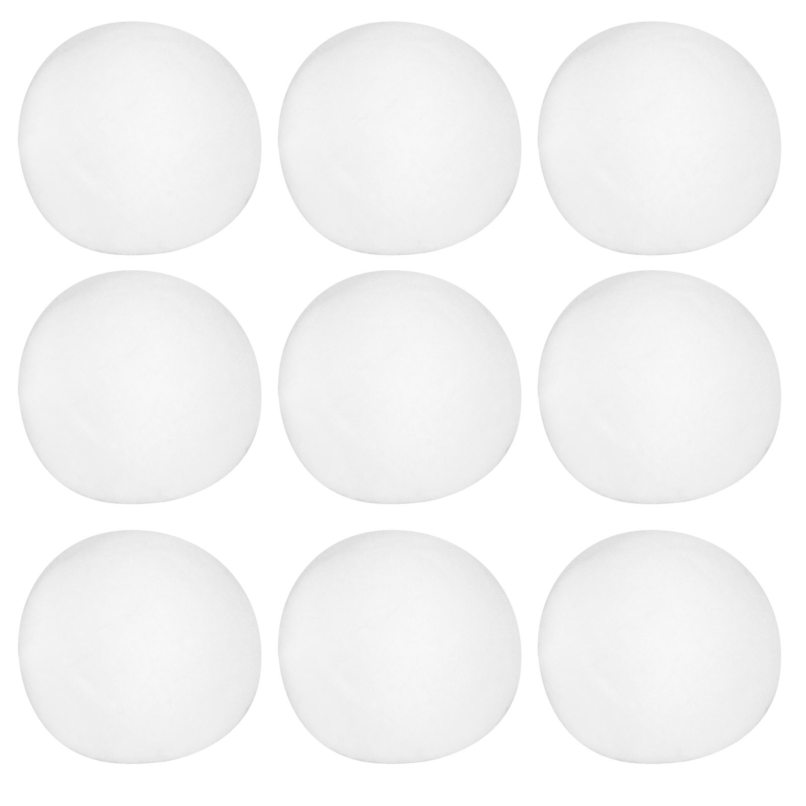 50Pcs 7cm Imitation Snow Ball Christmas Fake Balls Toys Indoor Game Props view 6