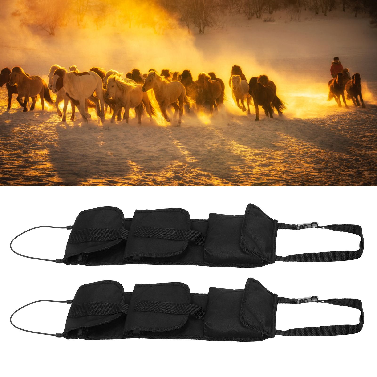 2 Set Multifunction Portable Hunting Bag Pockets Car Seat Organizer Outdoor view 10