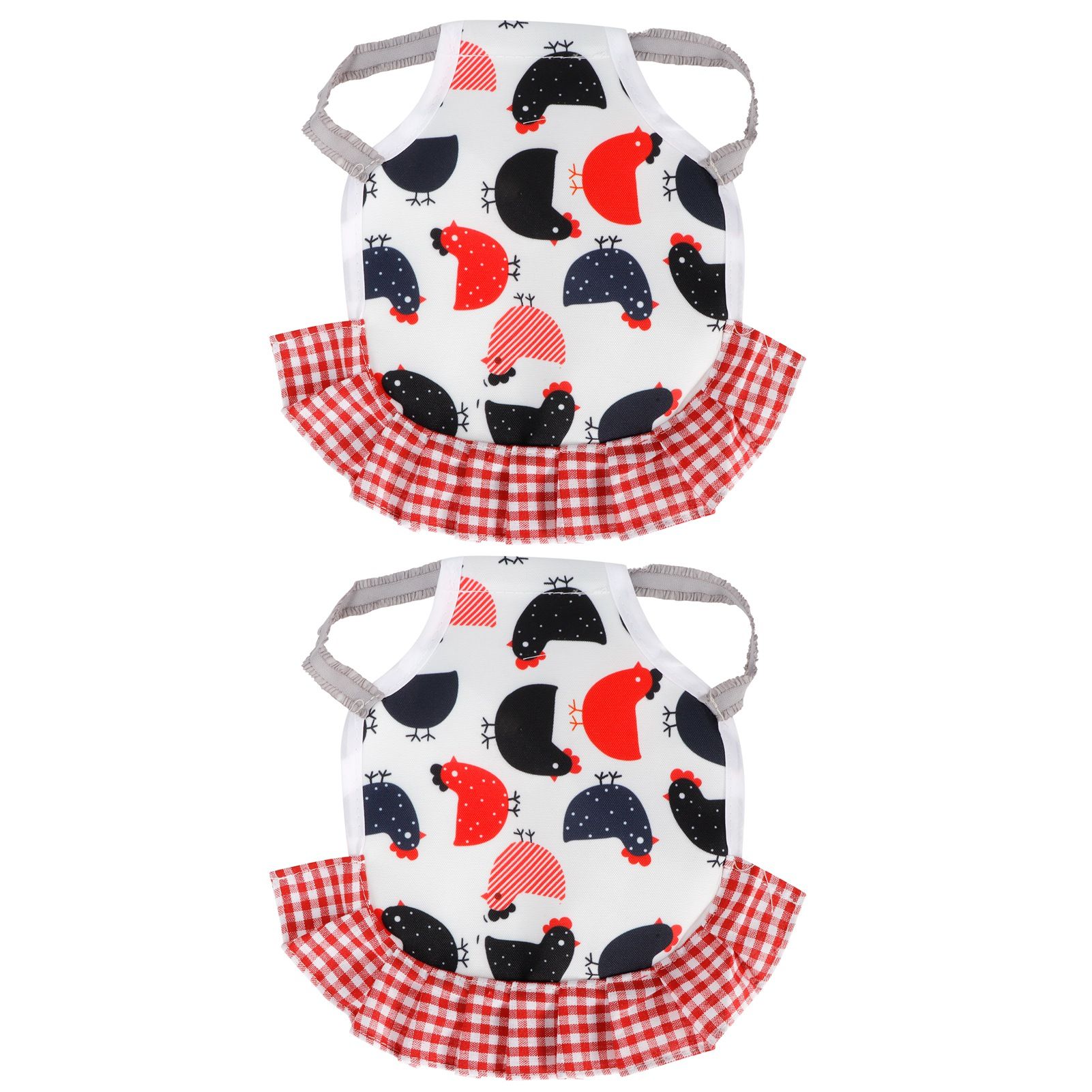 2Pcs Chicken Saddle Hen Apron Wing Feather Protector Elastic Protection Pet view 6