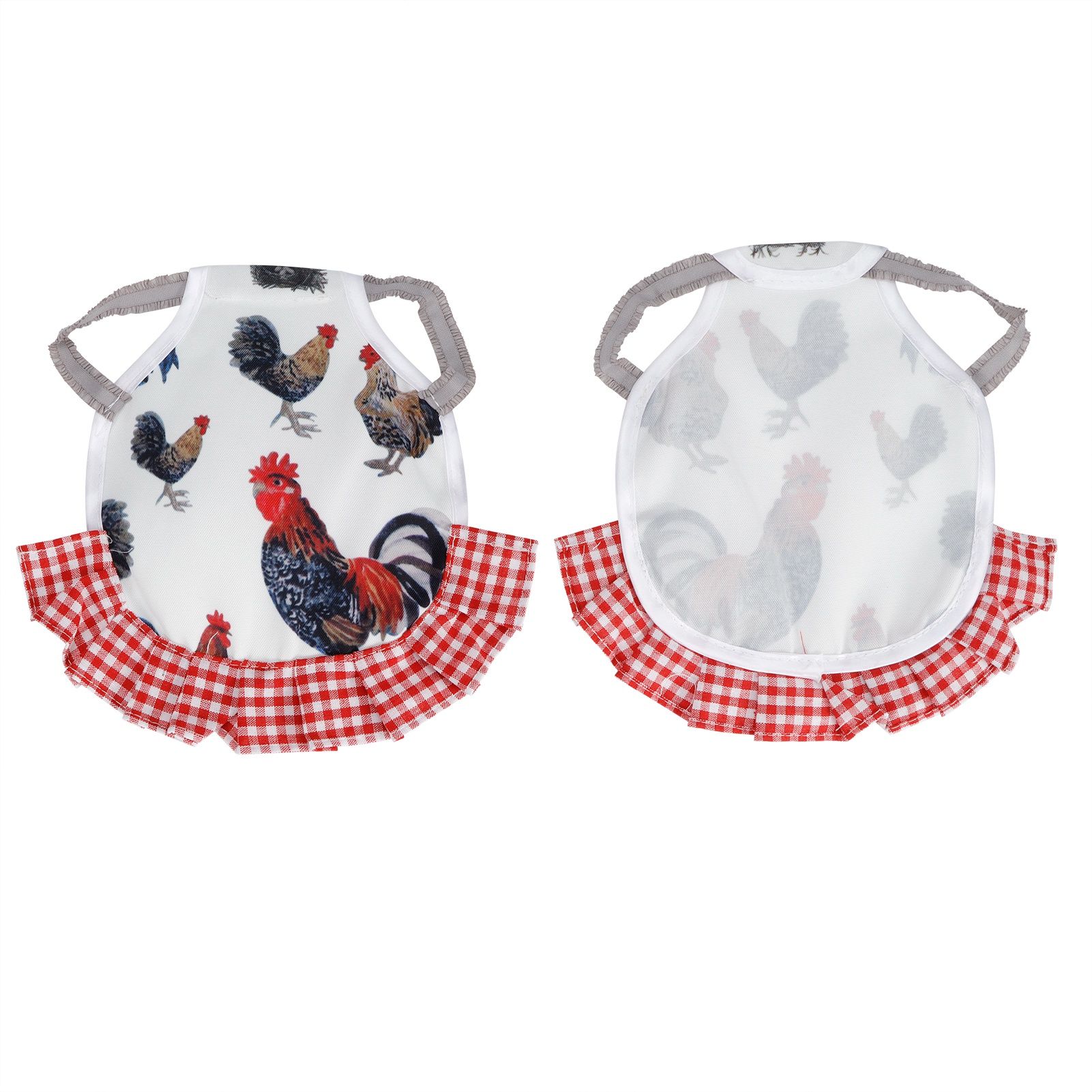 2Pcs Chicken Saddle Hen Apron Wing Feather Protector Elastic Protection Pet view 4