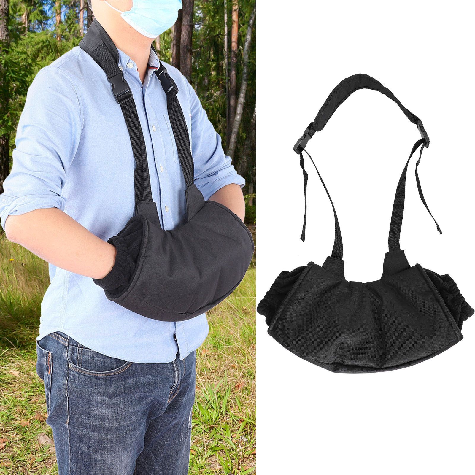 Unisex Lint Hand Warmer Muffs Neck Hanging Warm Gloves for Outdoor Hunting view 10