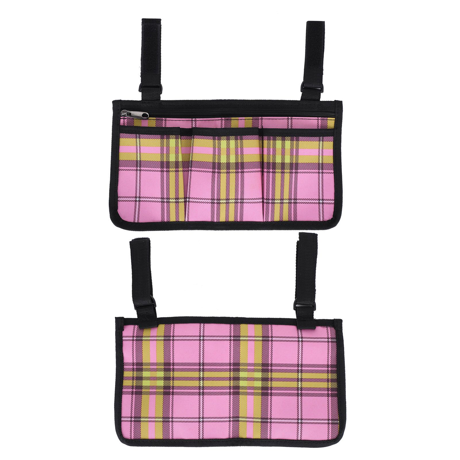 Wheelchair Side Bags Tool Bag Multiple Pocket Storage Pouches Armrest