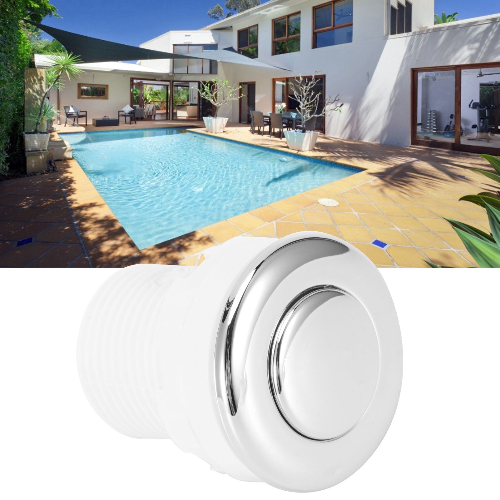 Bathtub Massage Jet Nozzle Stainless Steel Nozzles Swimming Pool Hydrotherapy view 10