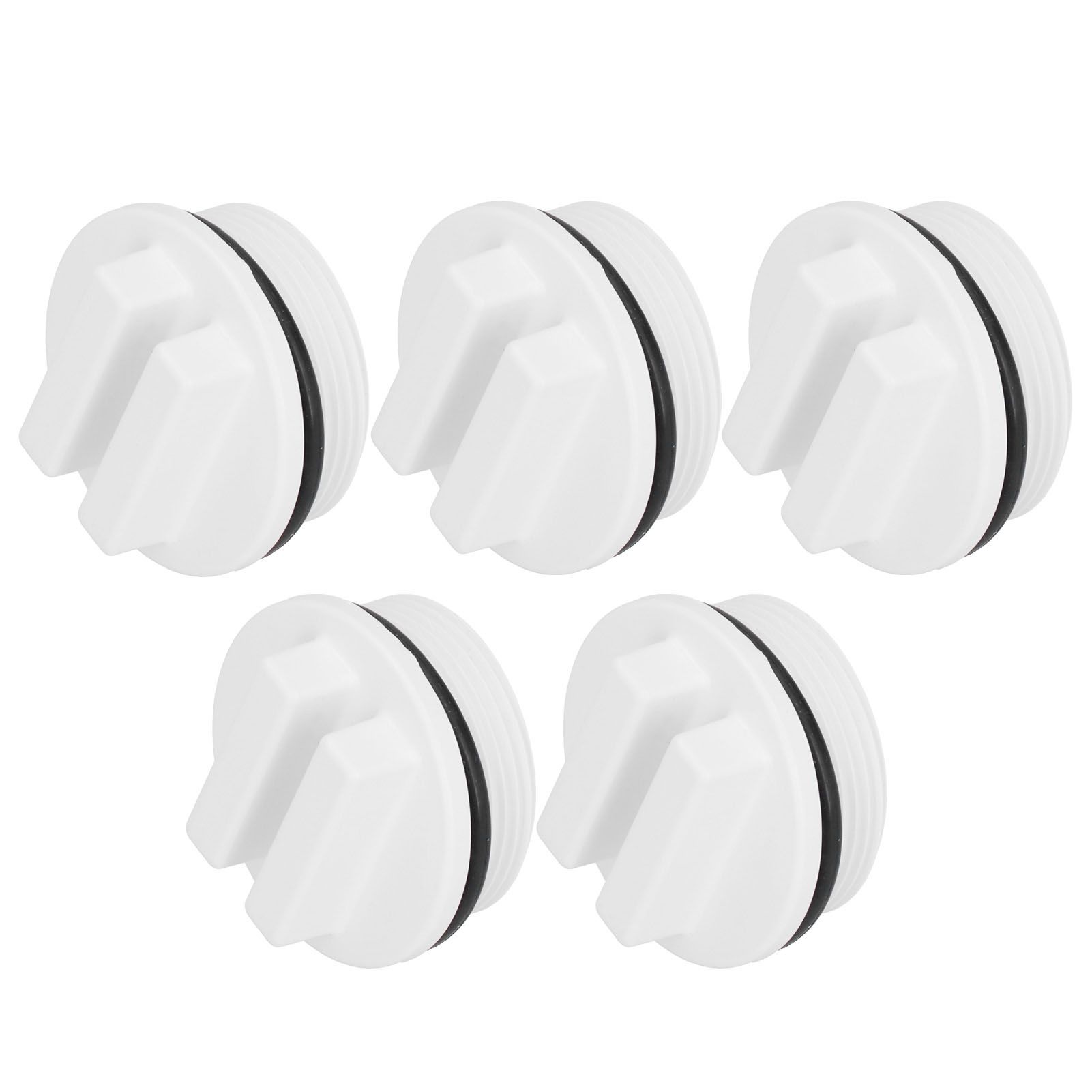 5PCS 1.5in Threaded Pool Spa Return Line Winterizing Plug Filter Drain Plug view 3
