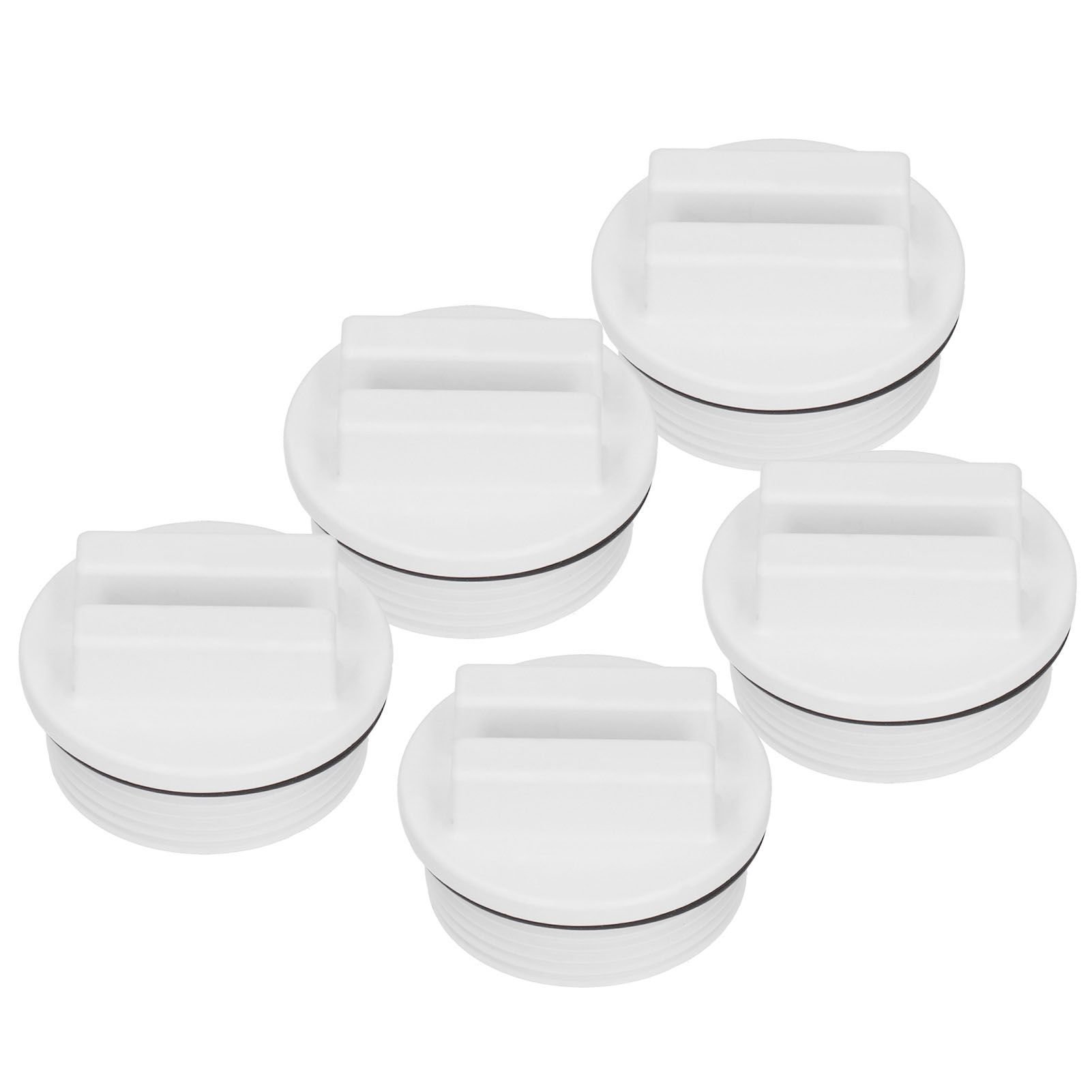 5PCS 1.5in Threaded Pool Spa Return Line Winterizing Plug Filter Drain Plug view 5