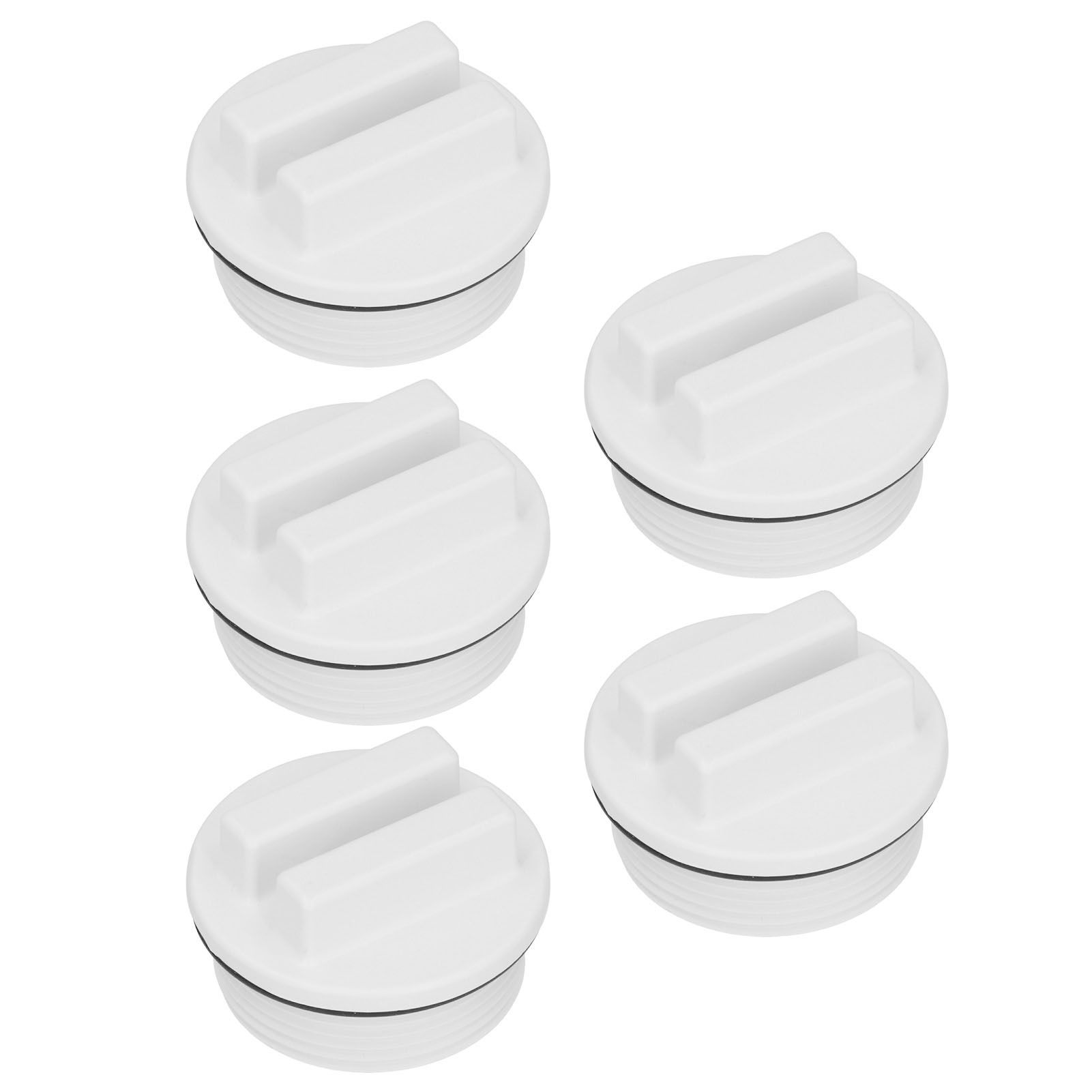 5PCS 1.5in Threaded Pool Spa Return Line Winterizing Plug Filter Drain Plug view 6
