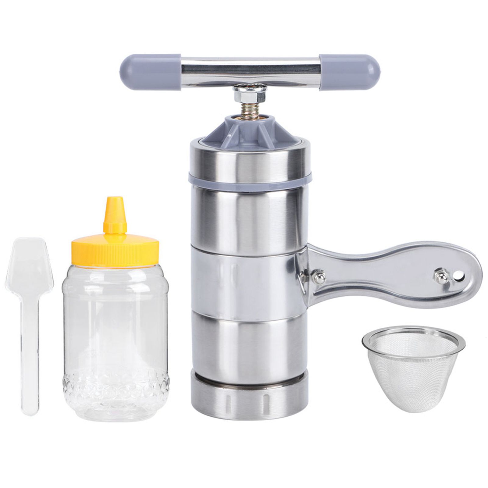 Mini Portable Honey Extractor Stainless Steel Manual Honey Presser Machine view 2
