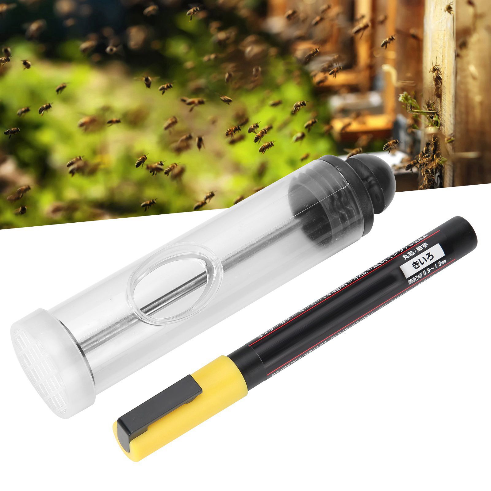 Beekeeping Marking Set Queen Bee Marking Pen Quickdry with Sign Bottle view 9