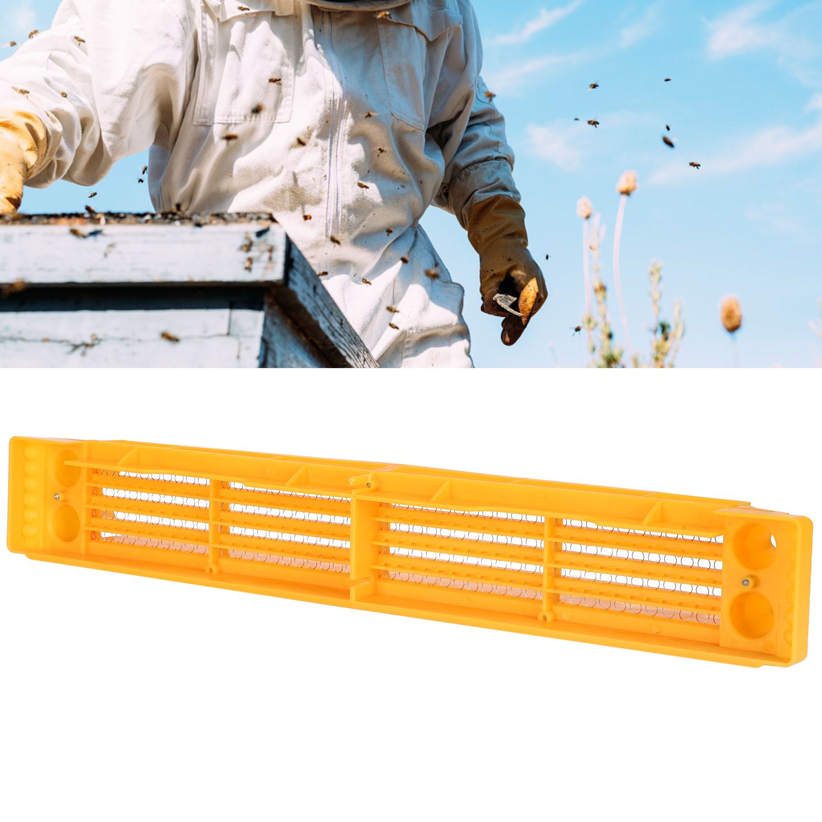 Pollen Trap Collector Beehive Box Collect Tool High Toughness Plastic view 10