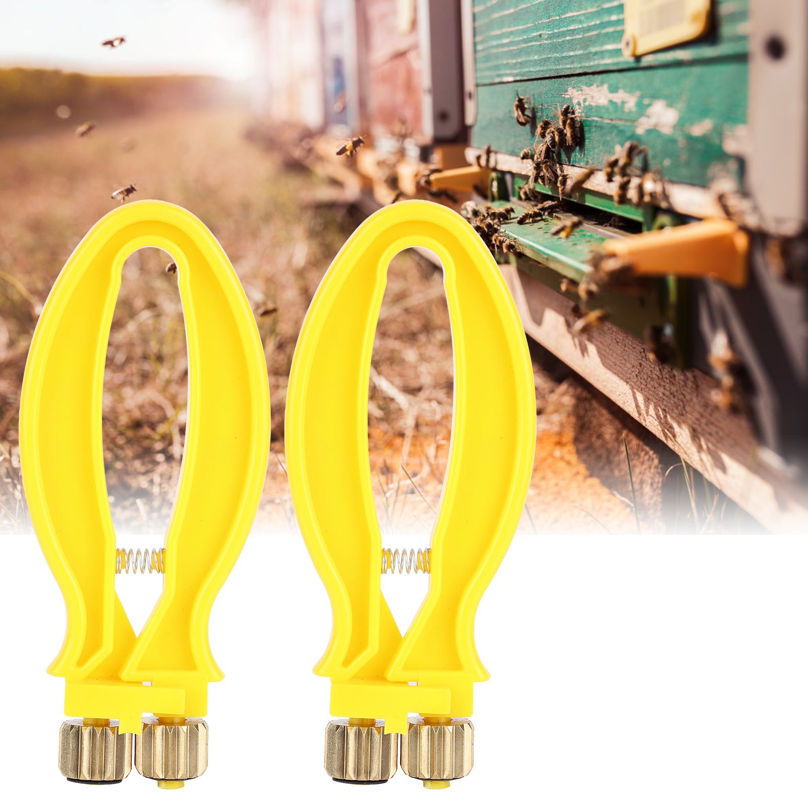 2pcs Beehive Frame Wire Crimper Tensioner Tight Cable Nest Box Installation Tool view 9