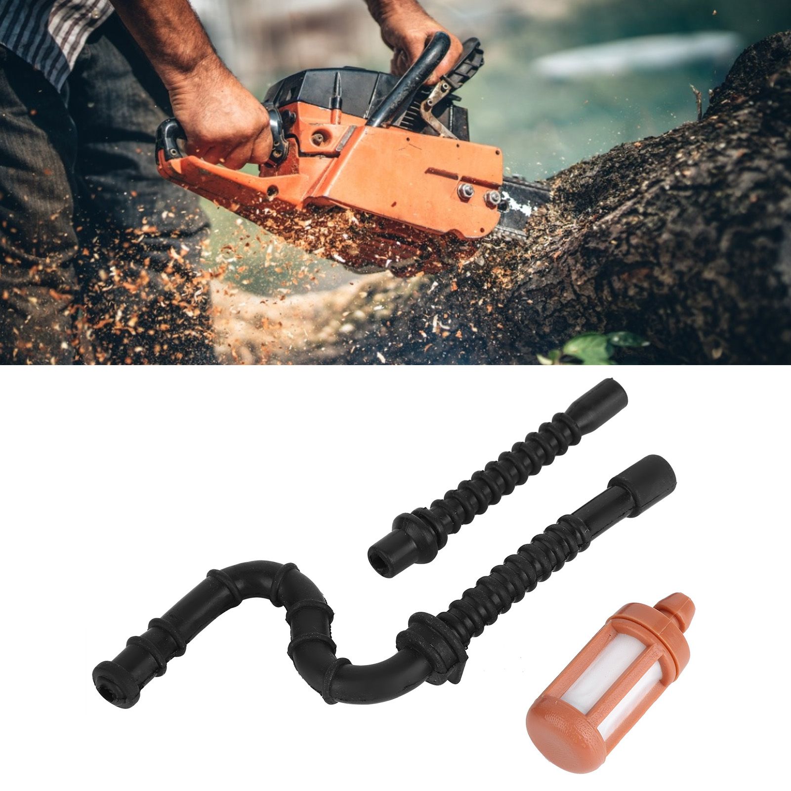 Fuel Pipe Filter Element Kit Replacement Accessories Fit for Stihl 024 026 view 9