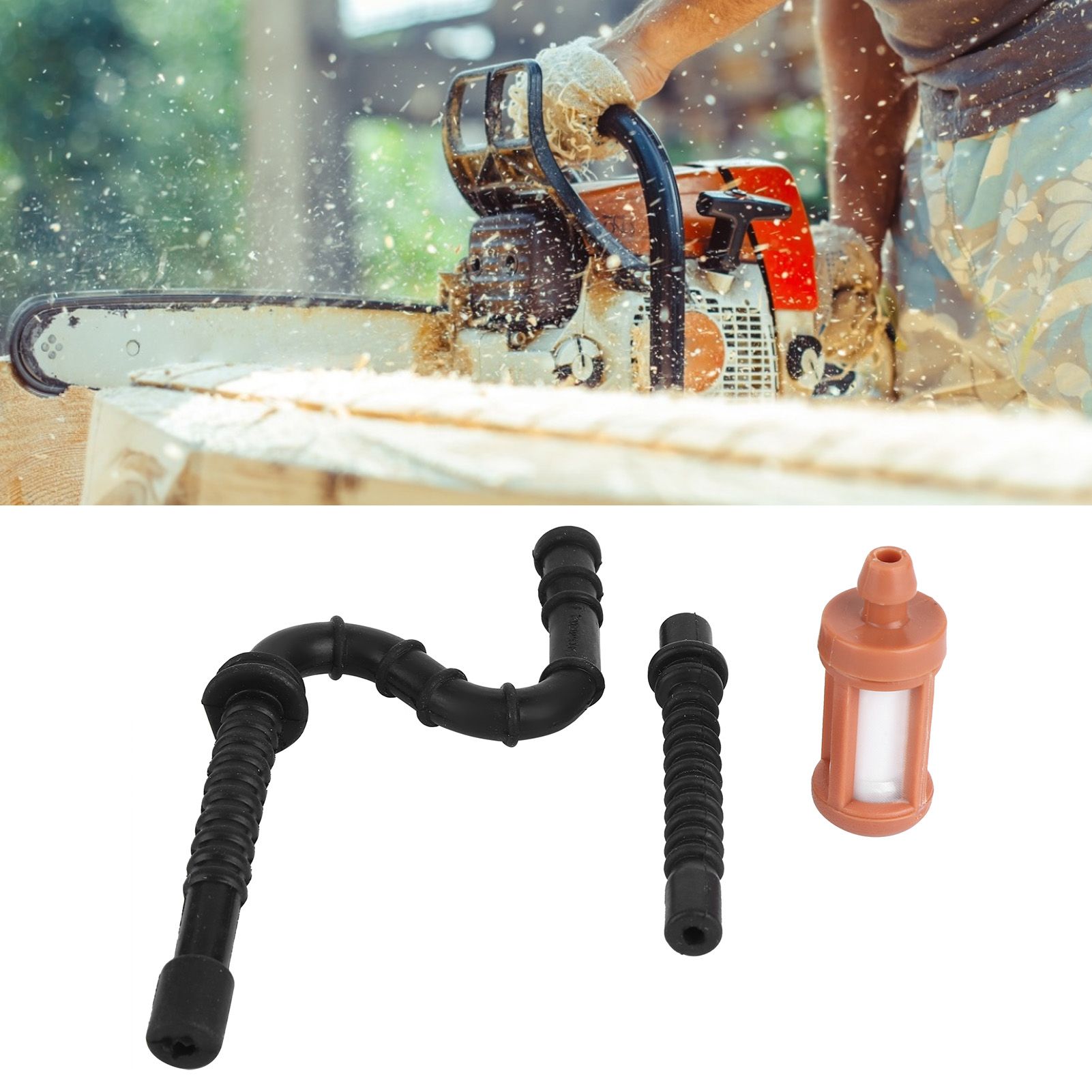 Fuel Pipe Filter Element Kit Replacement Accessories Fit for Stihl 024 026 view 10