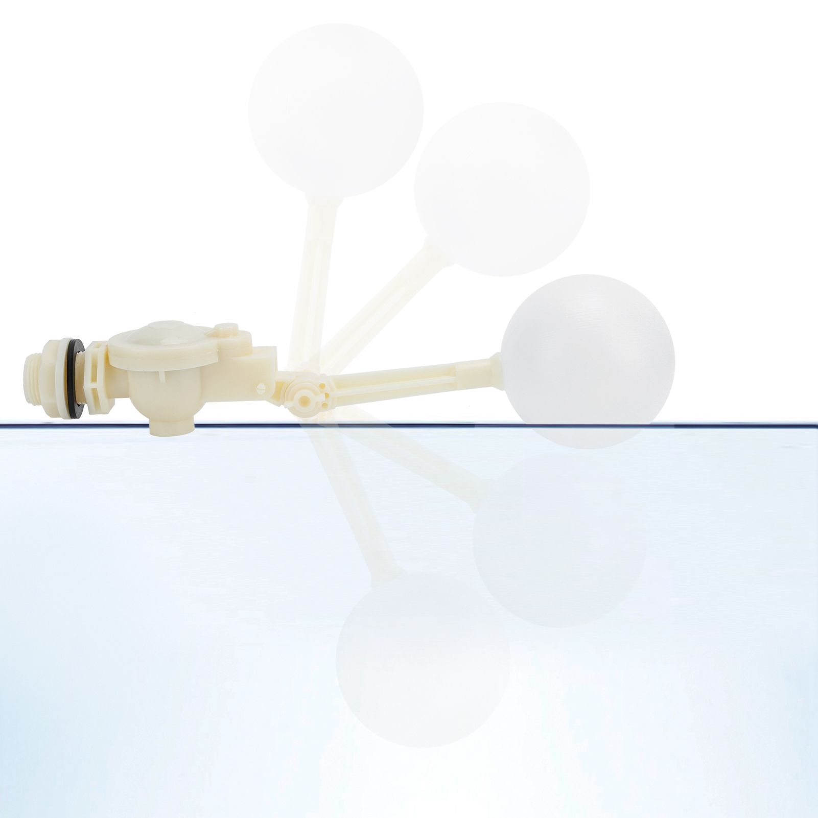 DN20 G3/4in Plastic Float Valve Adjustable Float Switch Valve for Water Tank view 9