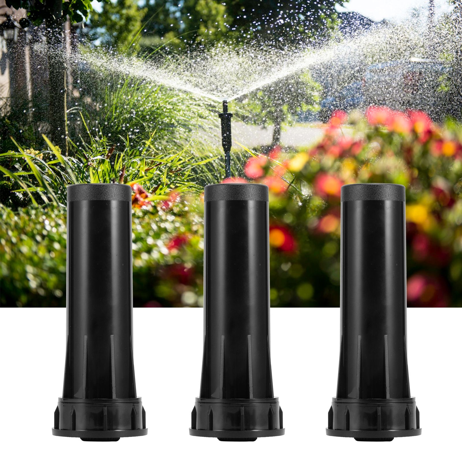 3Pcs G1/2 Sprinkler Head Buried Telescopic Water Spray Nozzle for Lawn Yard view 10