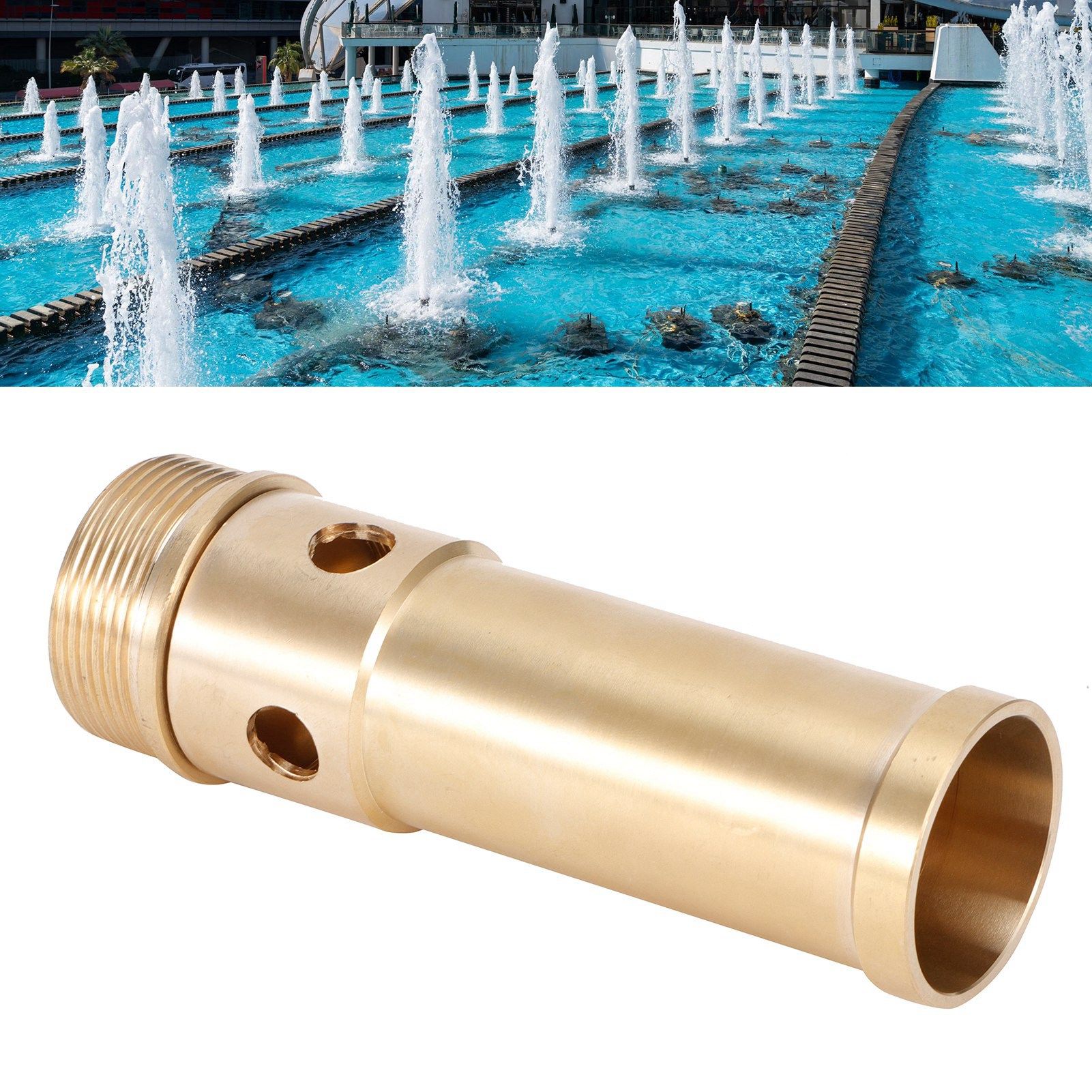 Copper Fountain Nozzle Spray Head Pond Sprinkler for Pool Music Rockery view 9