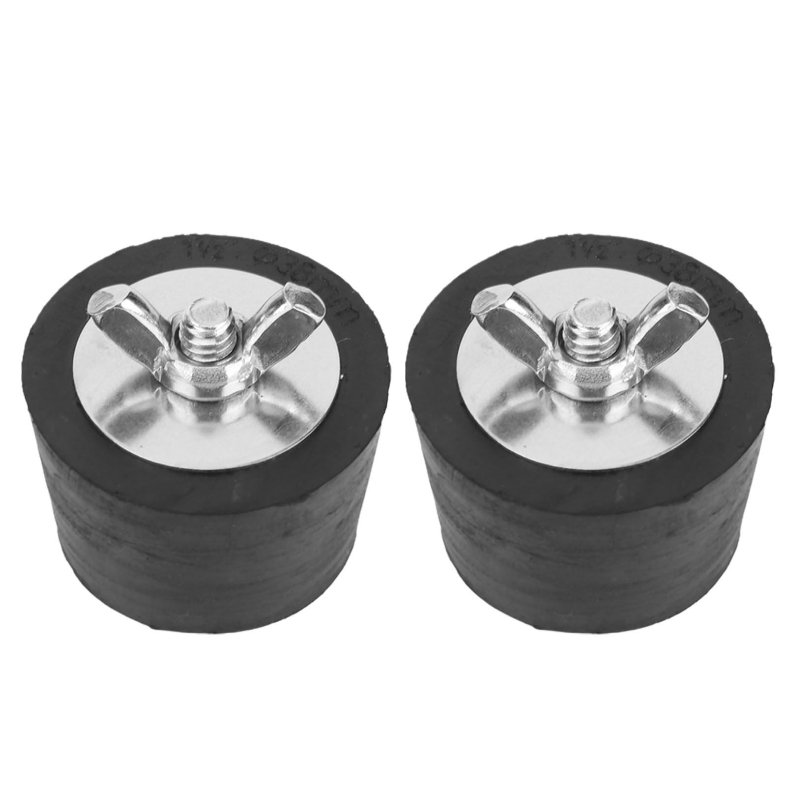 2PCS 1.5in Rubber Expansion Winterizing Plug for Swimming Pool Spa Pipework view 3