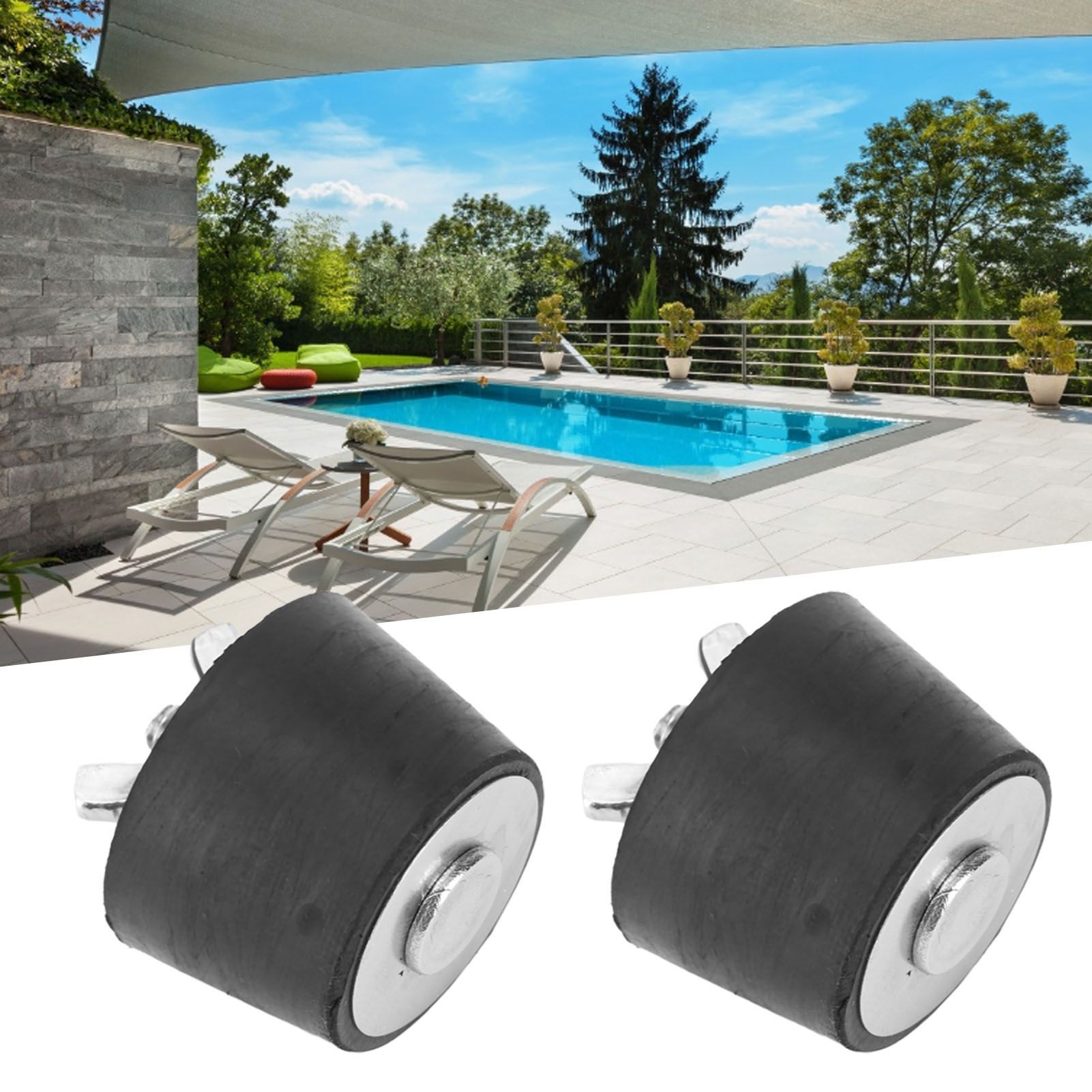2PCS 1.5in Rubber Expansion Winterizing Plug for Swimming Pool Spa Pipework view 11