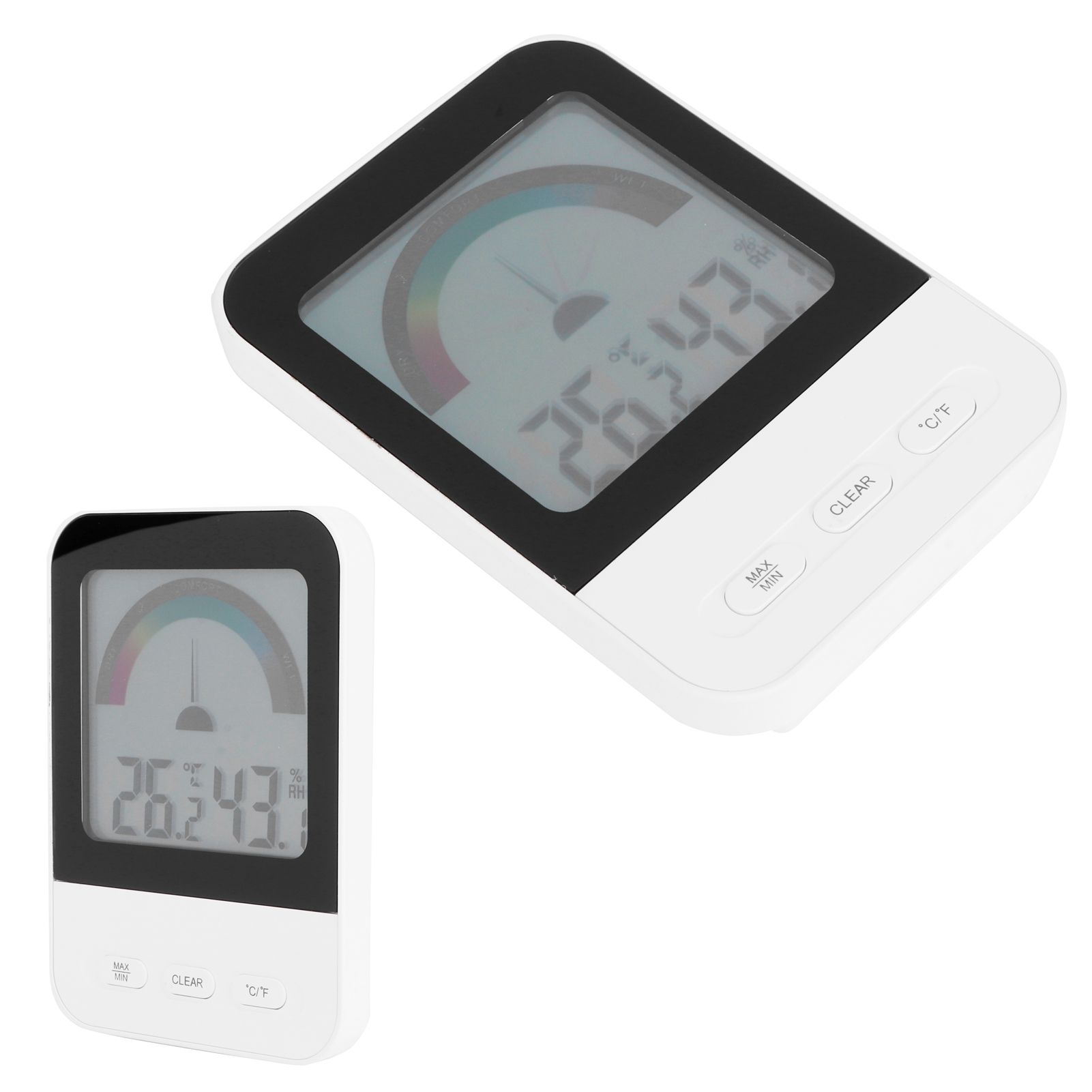 Digital Electronic Thermometer Hygrometer with LCD Backlight Display for view 8