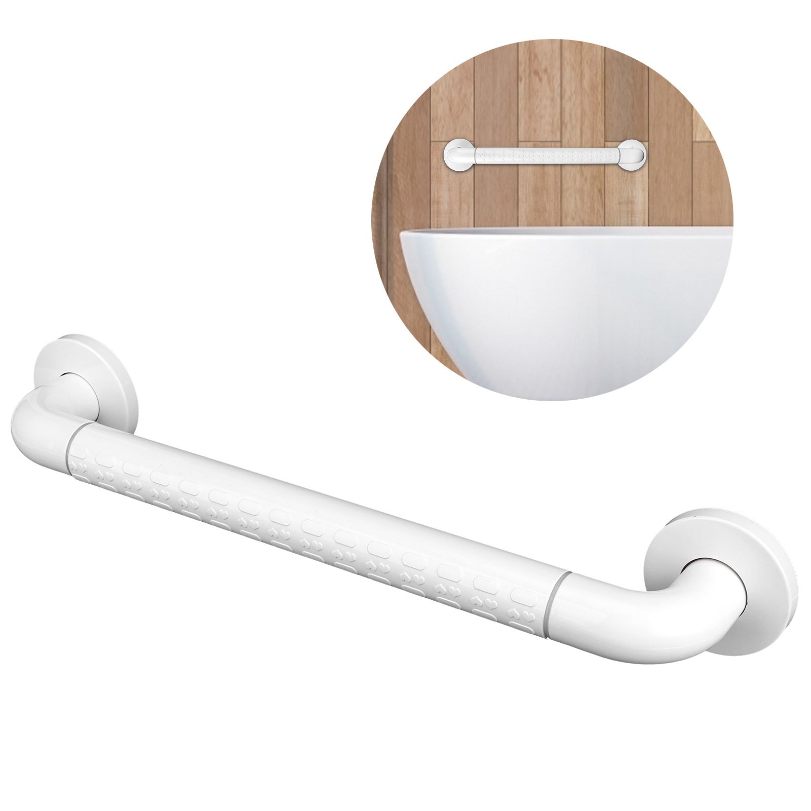 SPA Bathtub Armrest Safety AntiSlip Bath Grab Rail Handle for Elderly Pregnant view 10