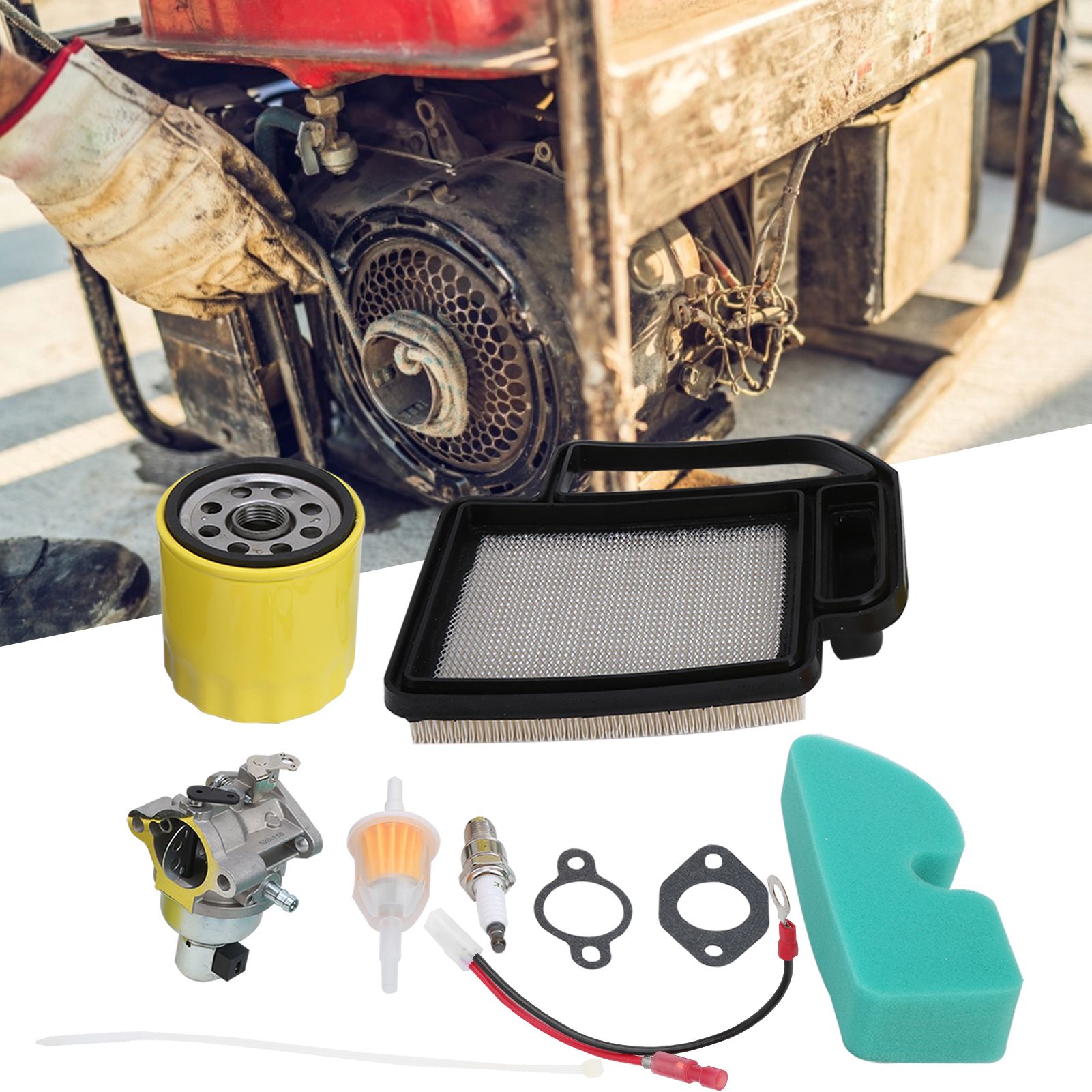 Carburetor Kit Replacement for Kohler SV 15HP 17HP 18HP 19HP Series for SV470 view 10