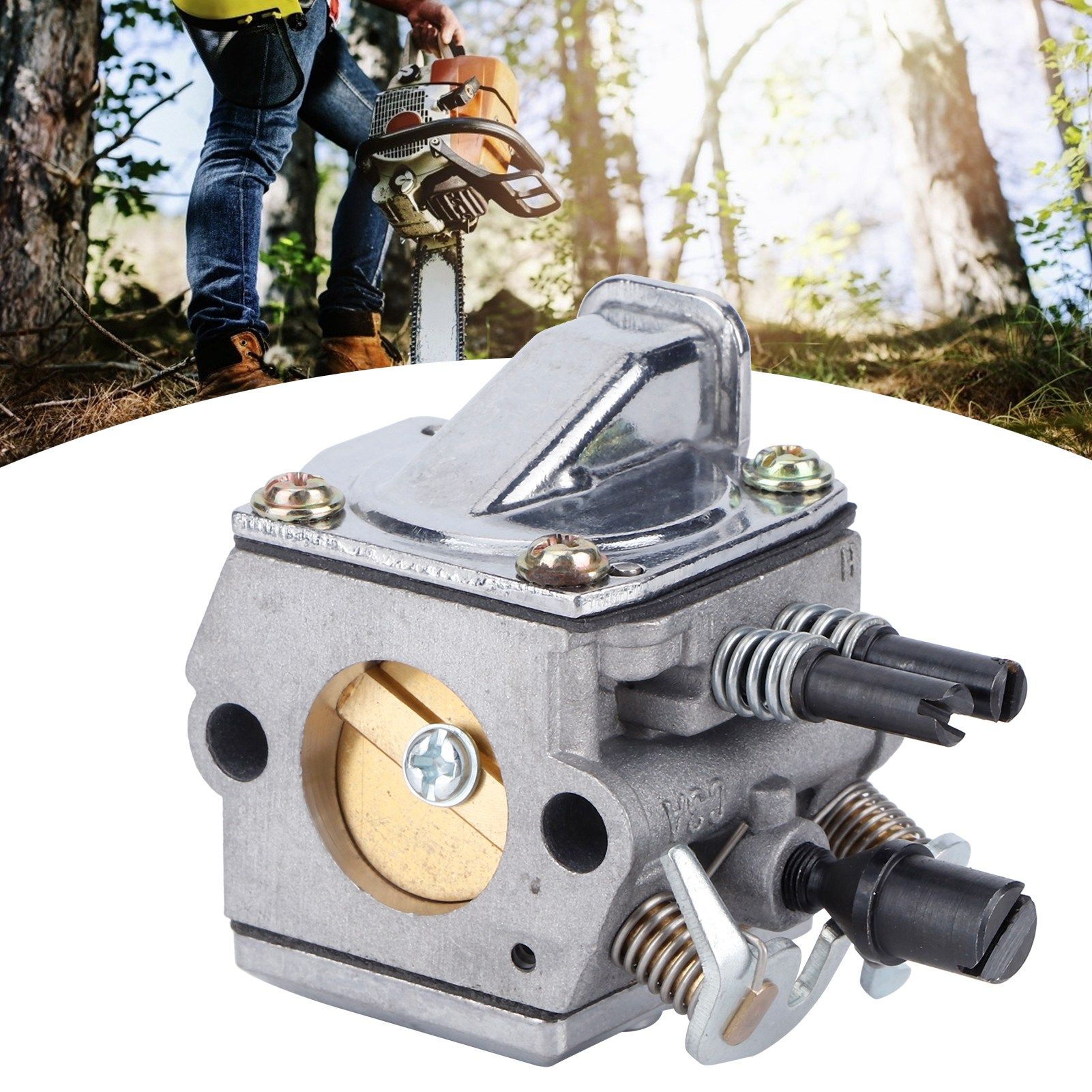 Carburetor Assembly Aluminum Carb Replacement Fit for STIHL 034 036 MS340 view 10