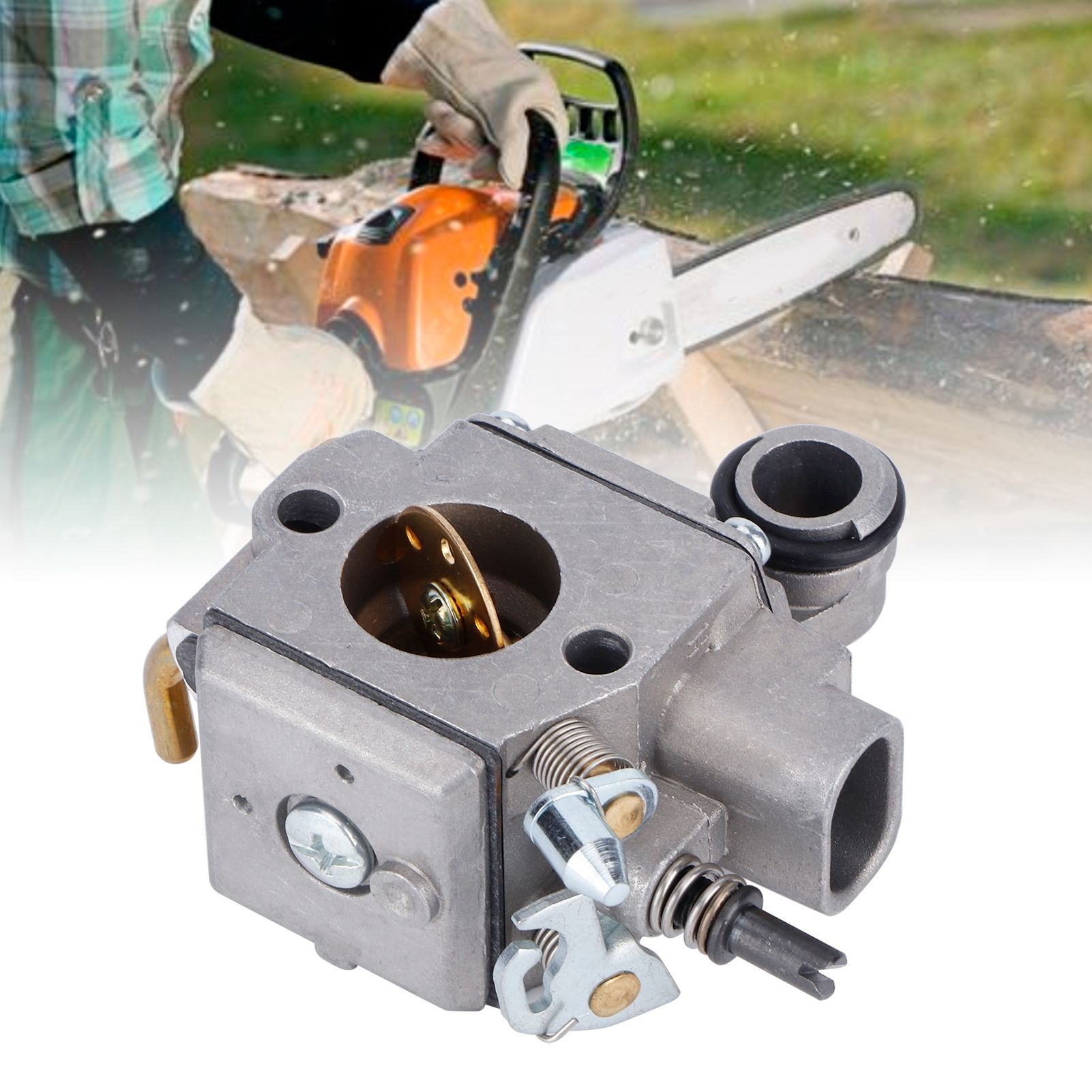 Carburetor Carb Replacement Fit for STIHL MS341 MS361 Chainsaw Parts Gardening view 9