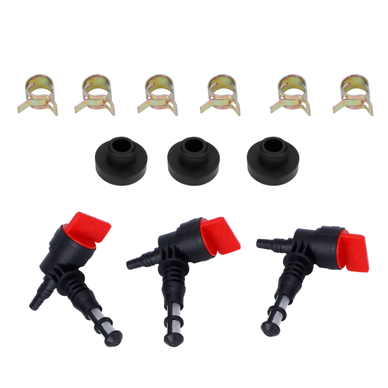 3 Set Fuel Valve Grommet Kit Replacement Fit for 192980GS 78299GS 80270 Lawn Mower view 3