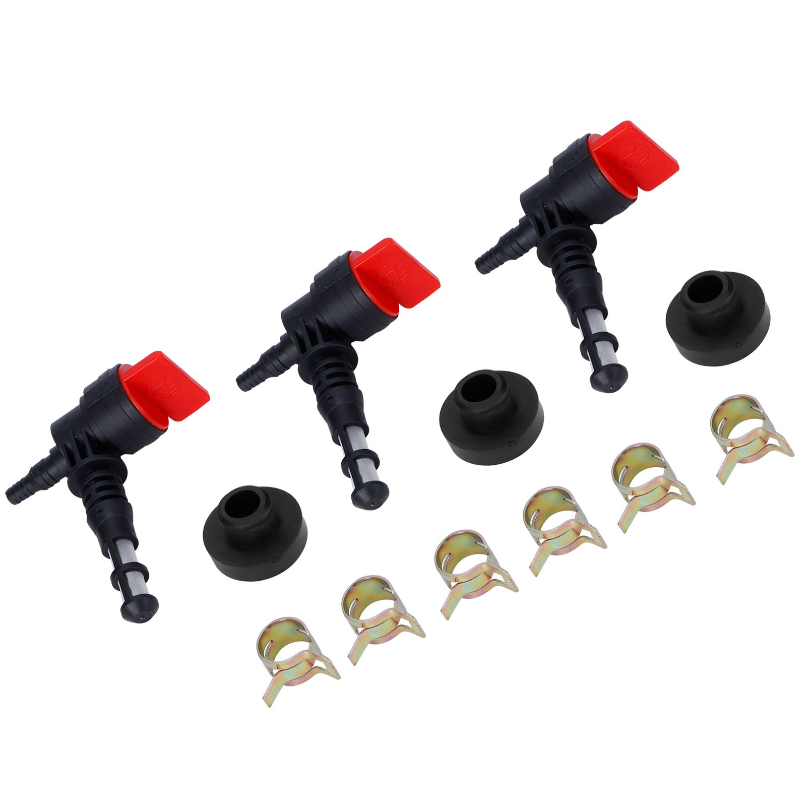 3 Set Fuel Valve Grommet Kit Replacement Fit for 192980GS 78299GS 80270 Lawn Mower view 6