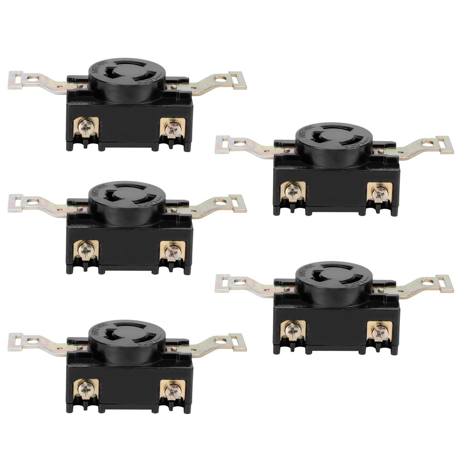 5Pcs American 3‑Holes Socket Gasoline Generator Accessory for 168f/188f view 2