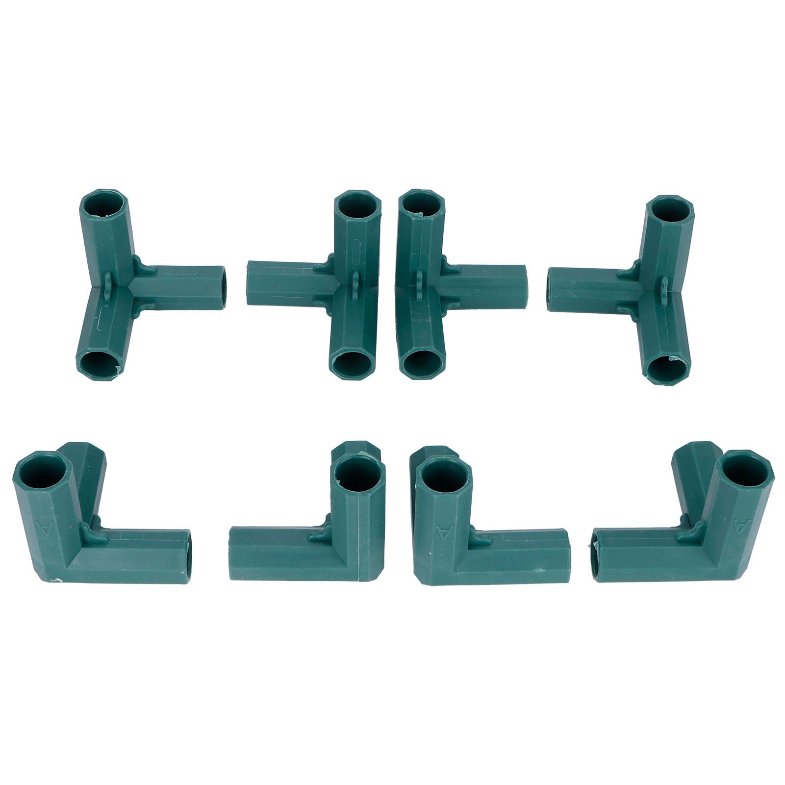 8Pcs 3-Way Plant Support Connectors Plastic Garden Climbing Stake Joint view 4