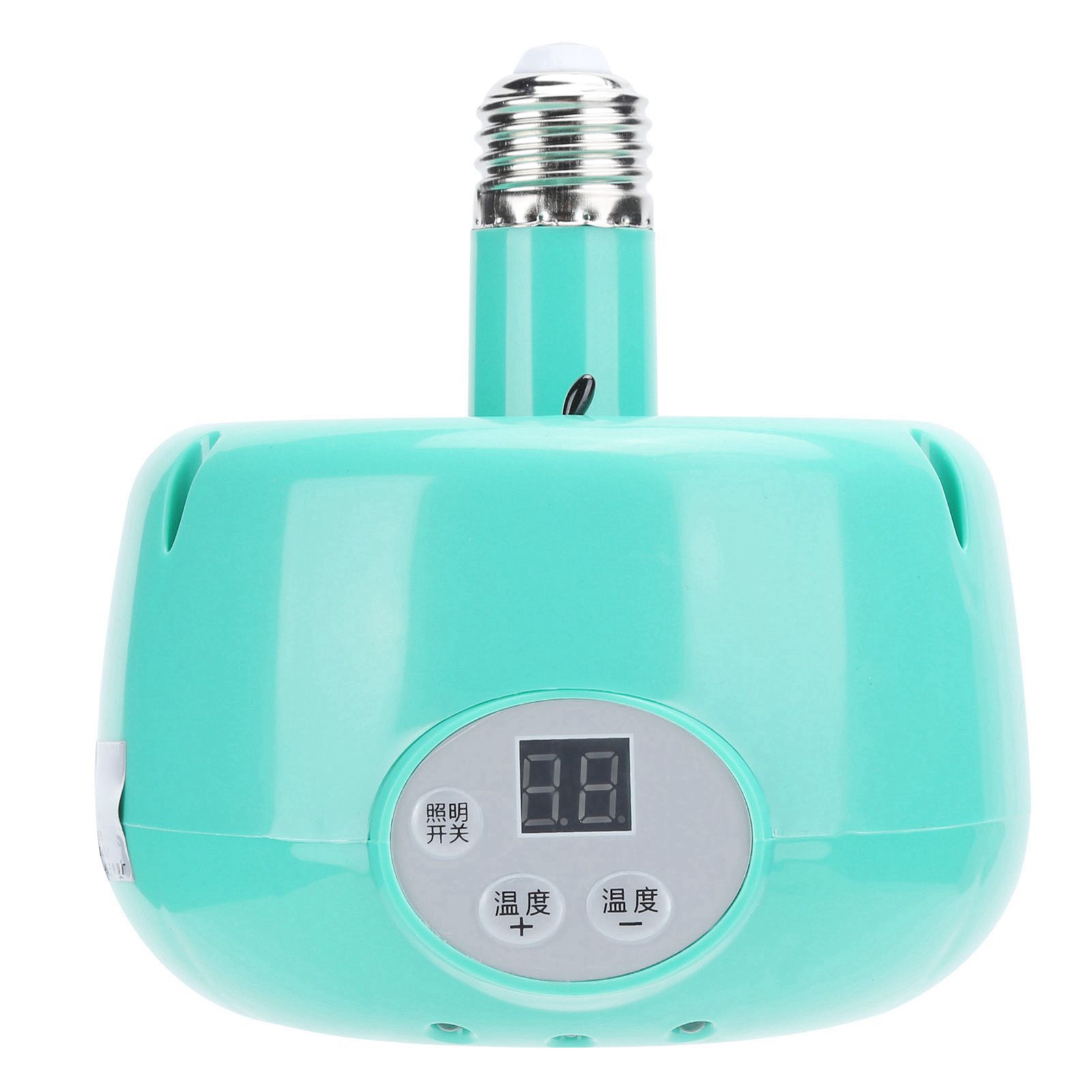 E27 Heating Lamp Adjustable Temperature Heater Thermostat for Heat view 2