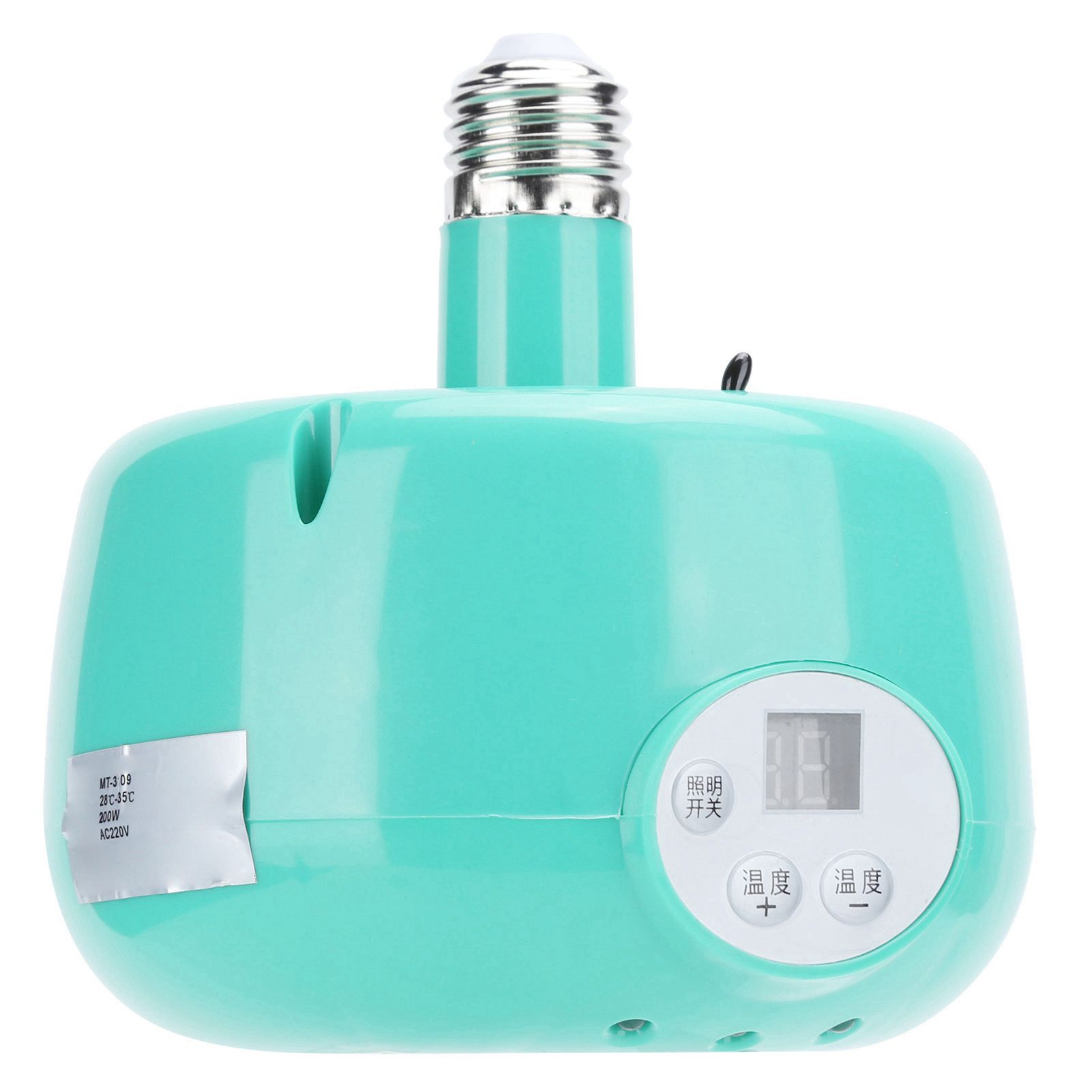 E27 Heating Lamp Adjustable Temperature Heater Thermostat for Heat view 6