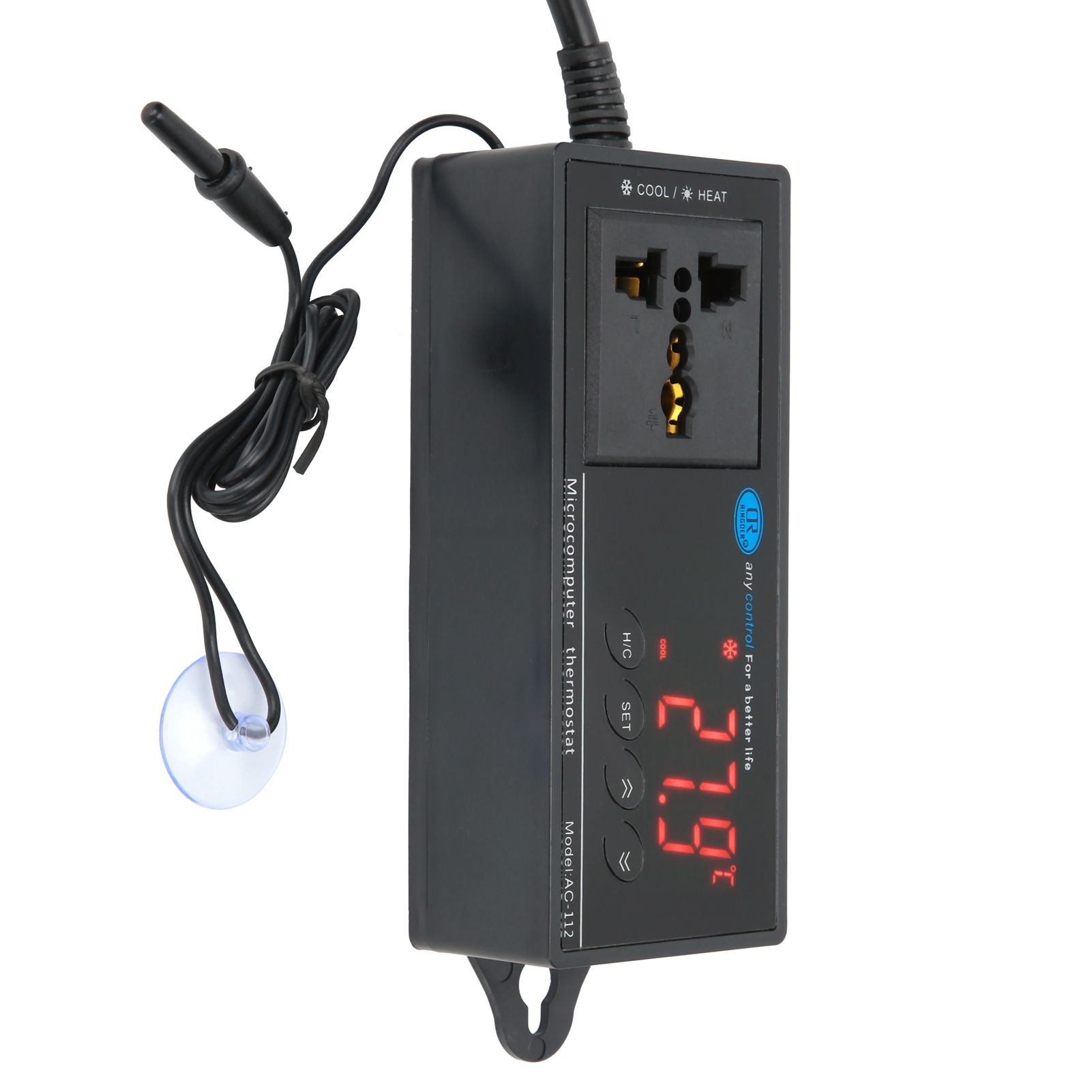 Digital Temperature Controller Thermostat for Reptile Incubator Greenhouse view 4