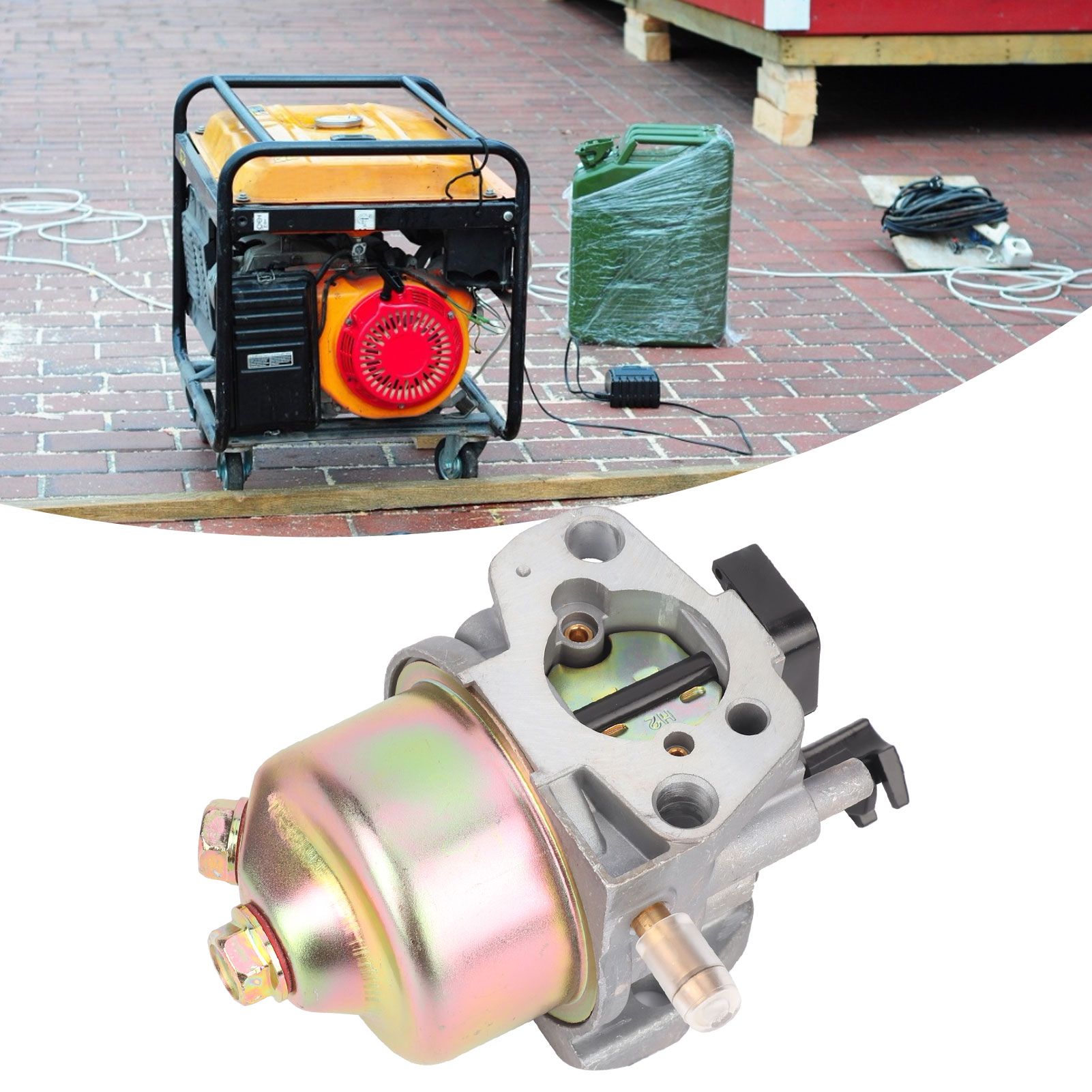Carburetor Assembly Kit Replacement for GX160 GX200 Gasoline Generator Accessory view 10